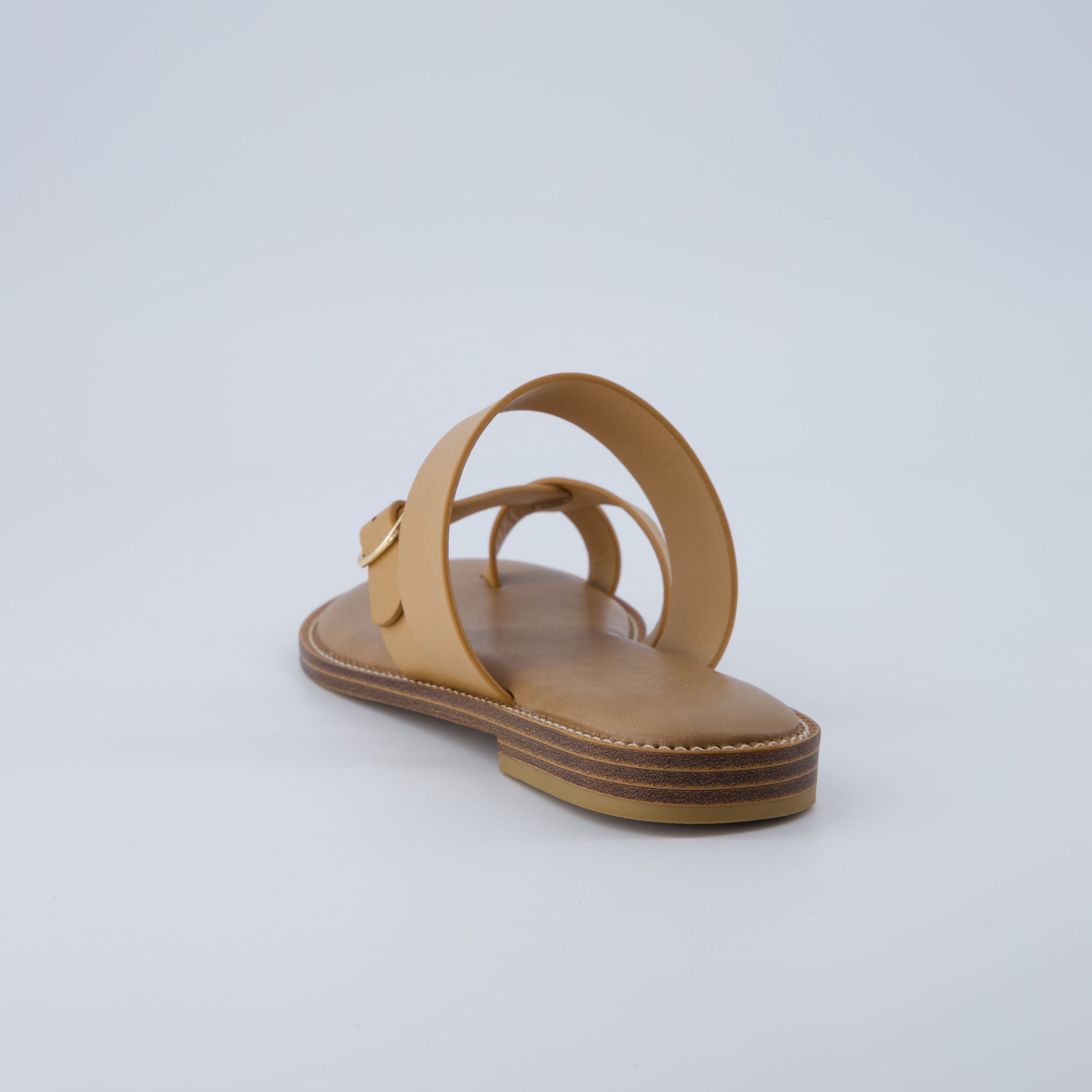 Laws Flat Sandal Black