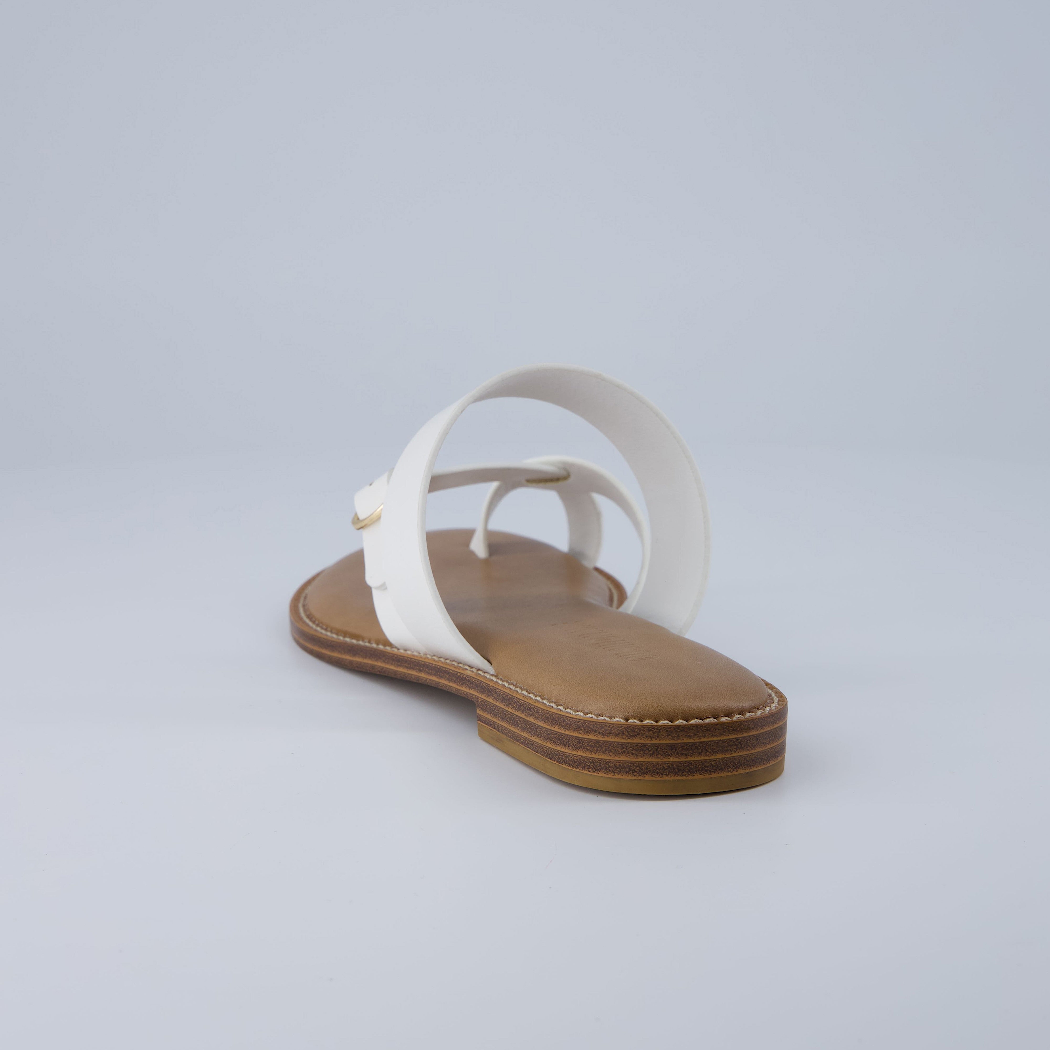 Laws Flat Sandal Black