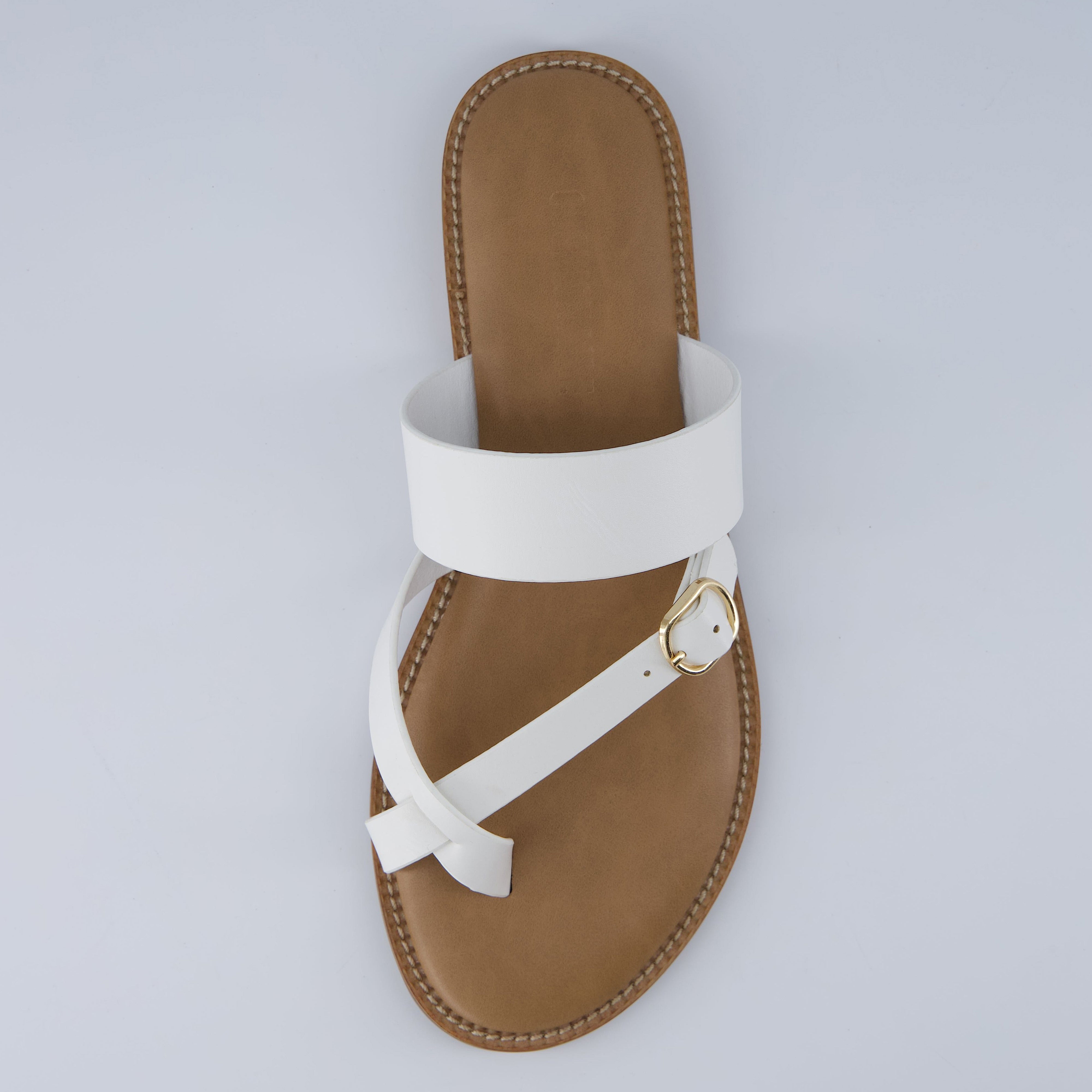 Laws Flat Sandal Black