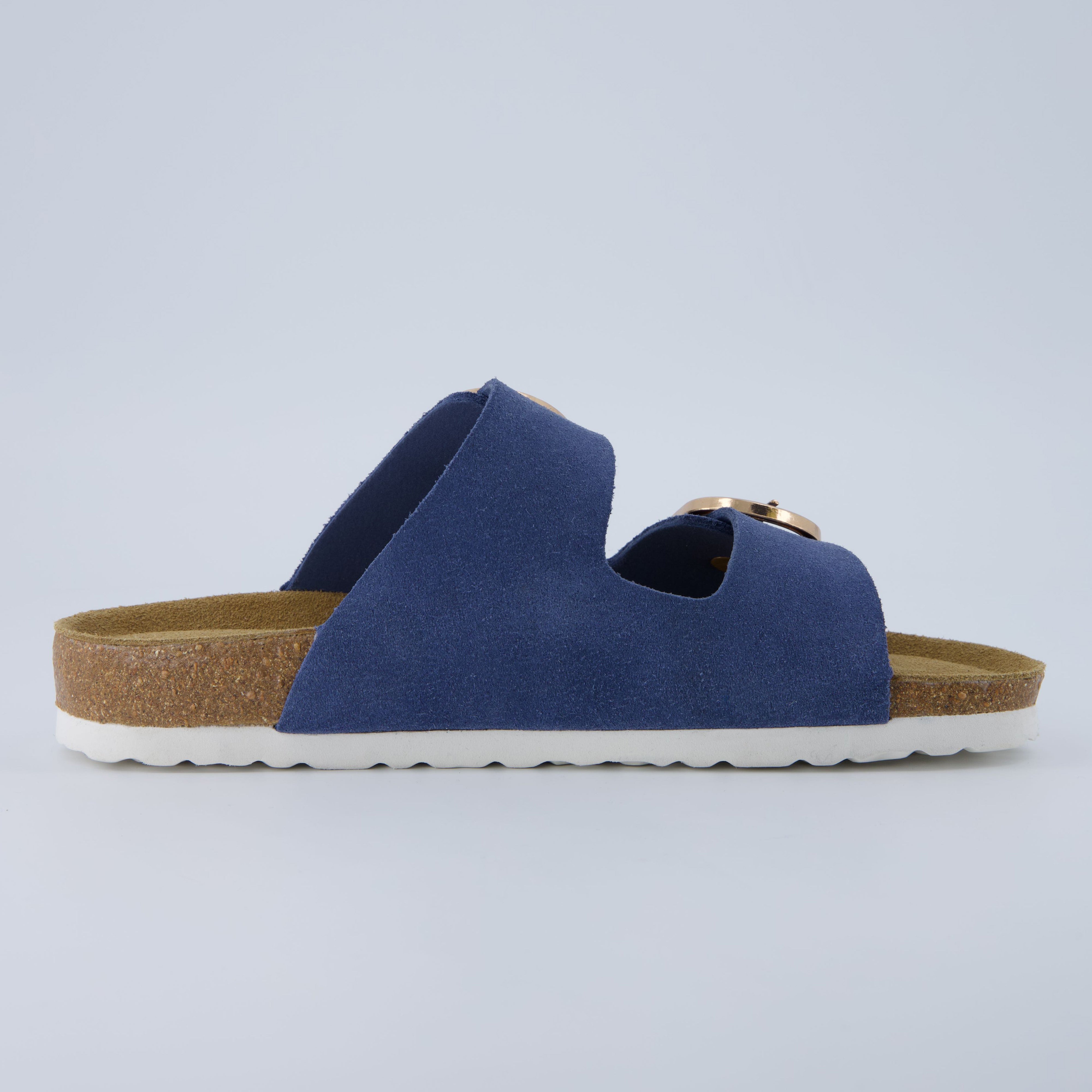 Legacy Cork Footbed Sandals Blue