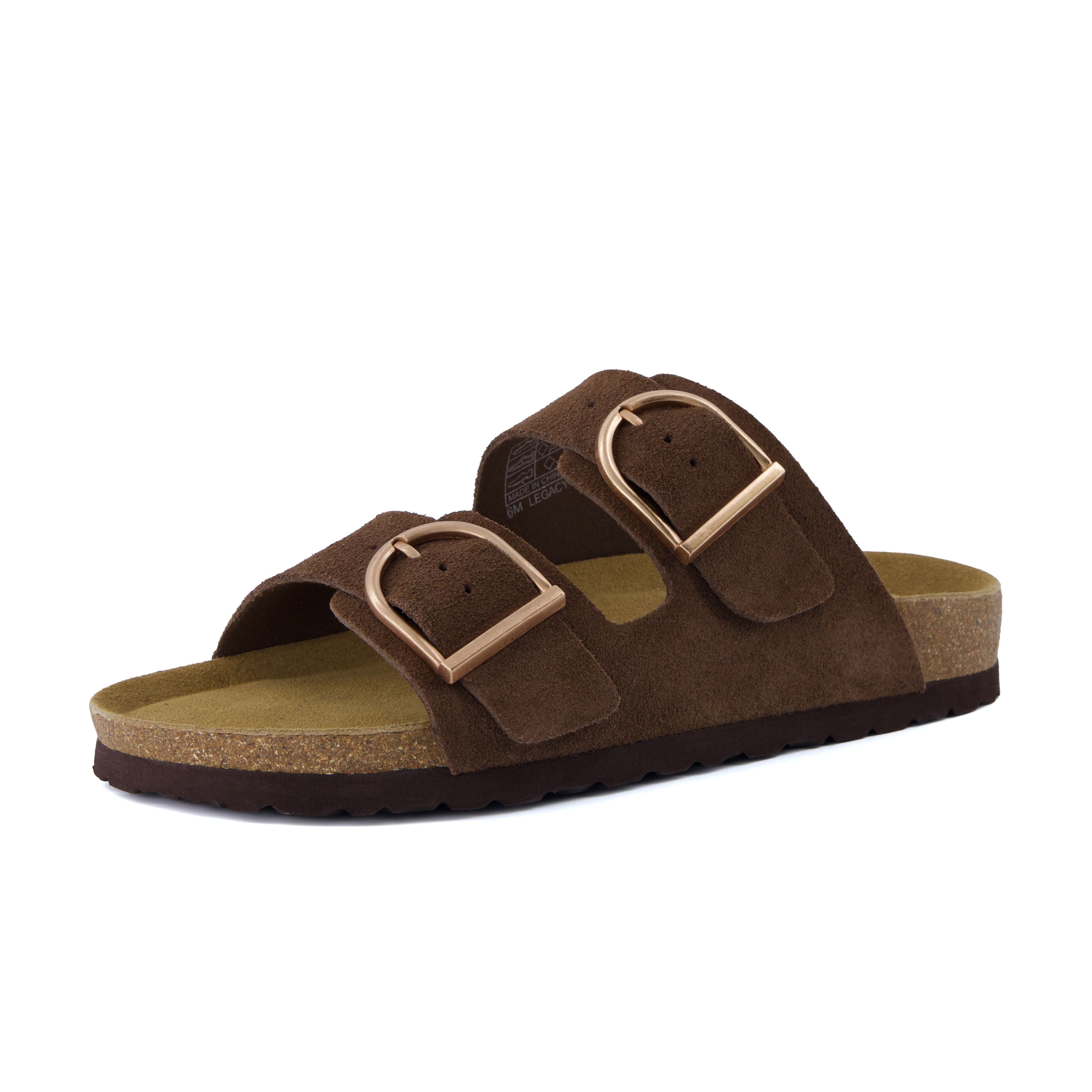 Legacy Cork Footbed Sandals Brown