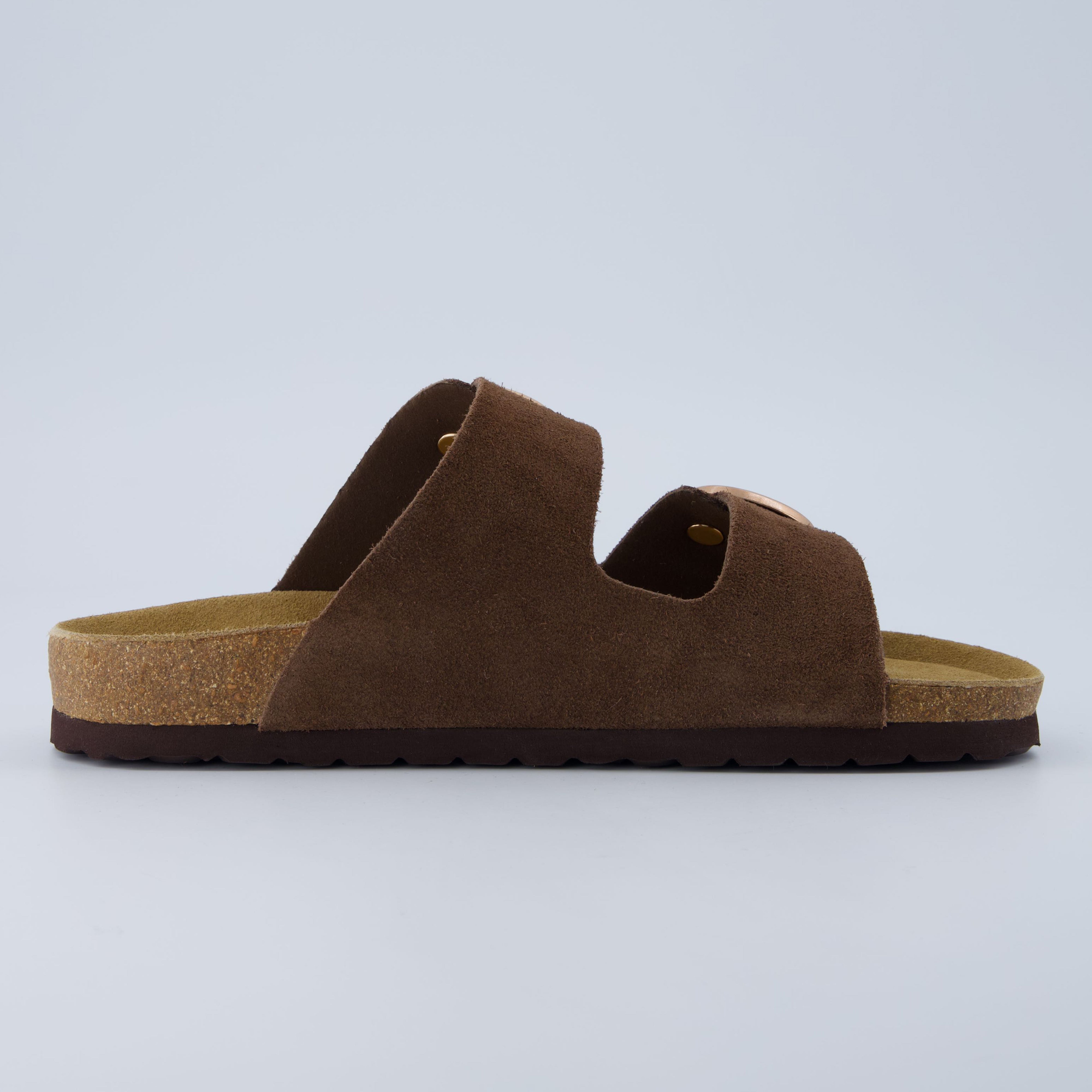 Legacy Cork Footbed Sandals Brown