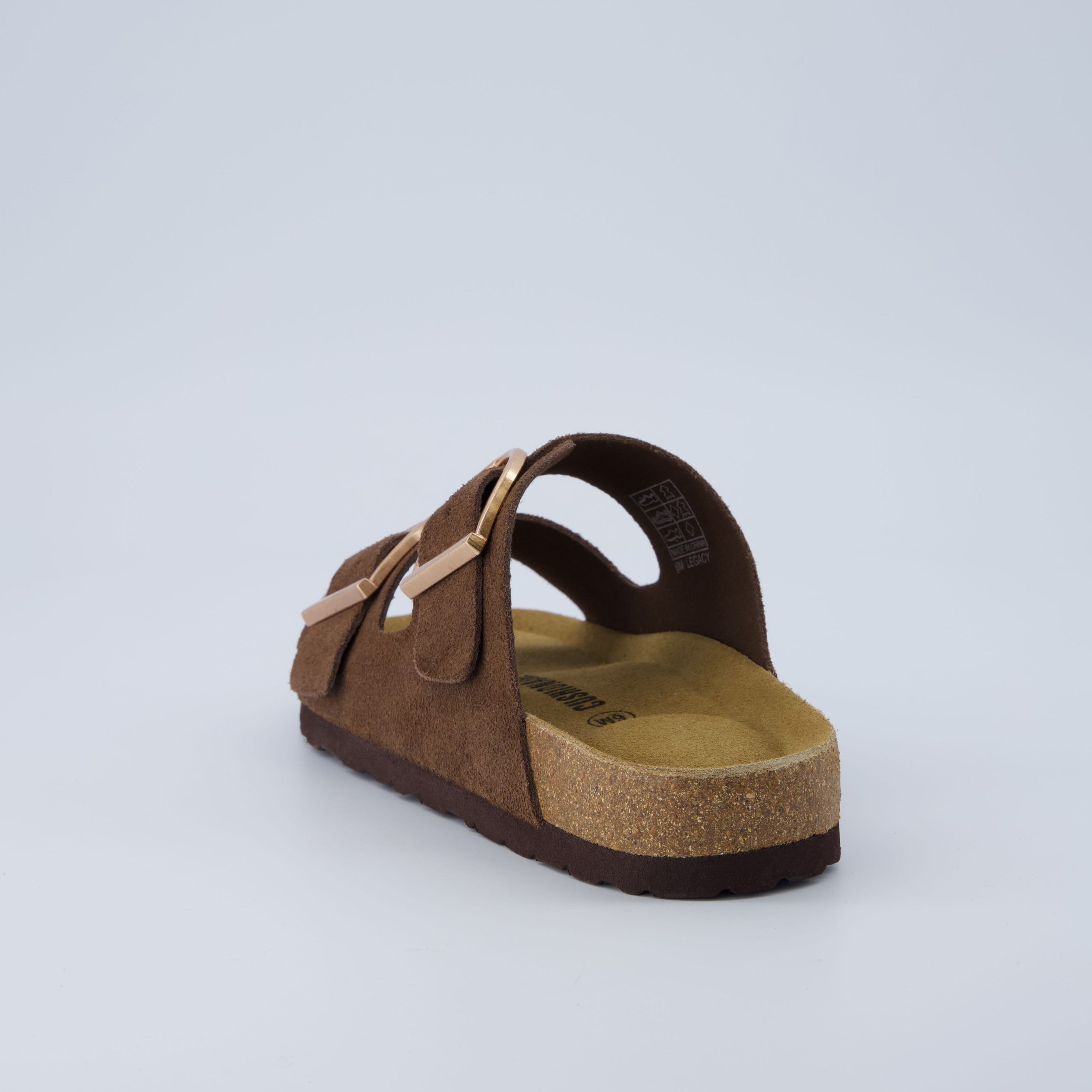 Legacy Cork Footbed Sandals Brown
