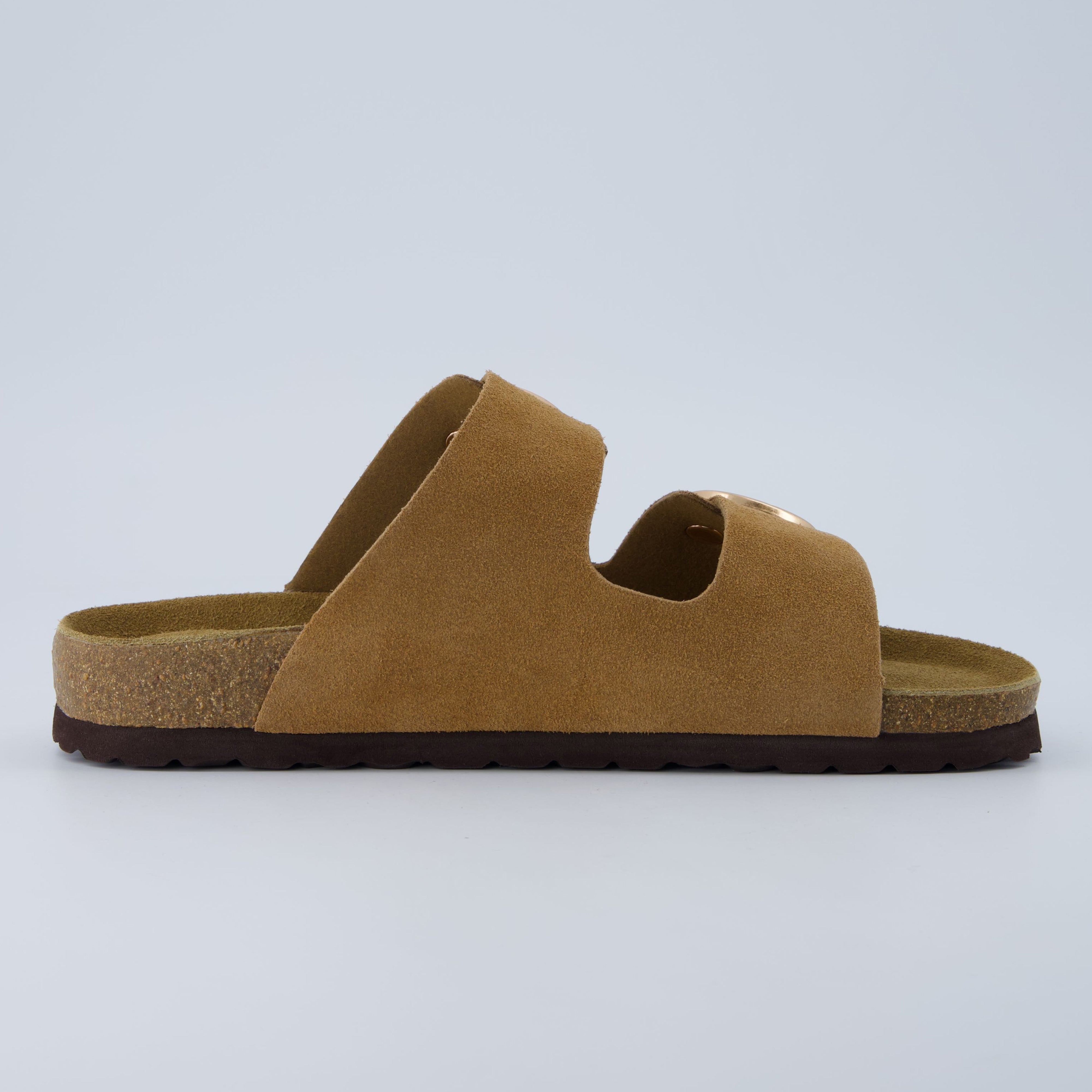 Legacy Cork Footbed Sandals Stone