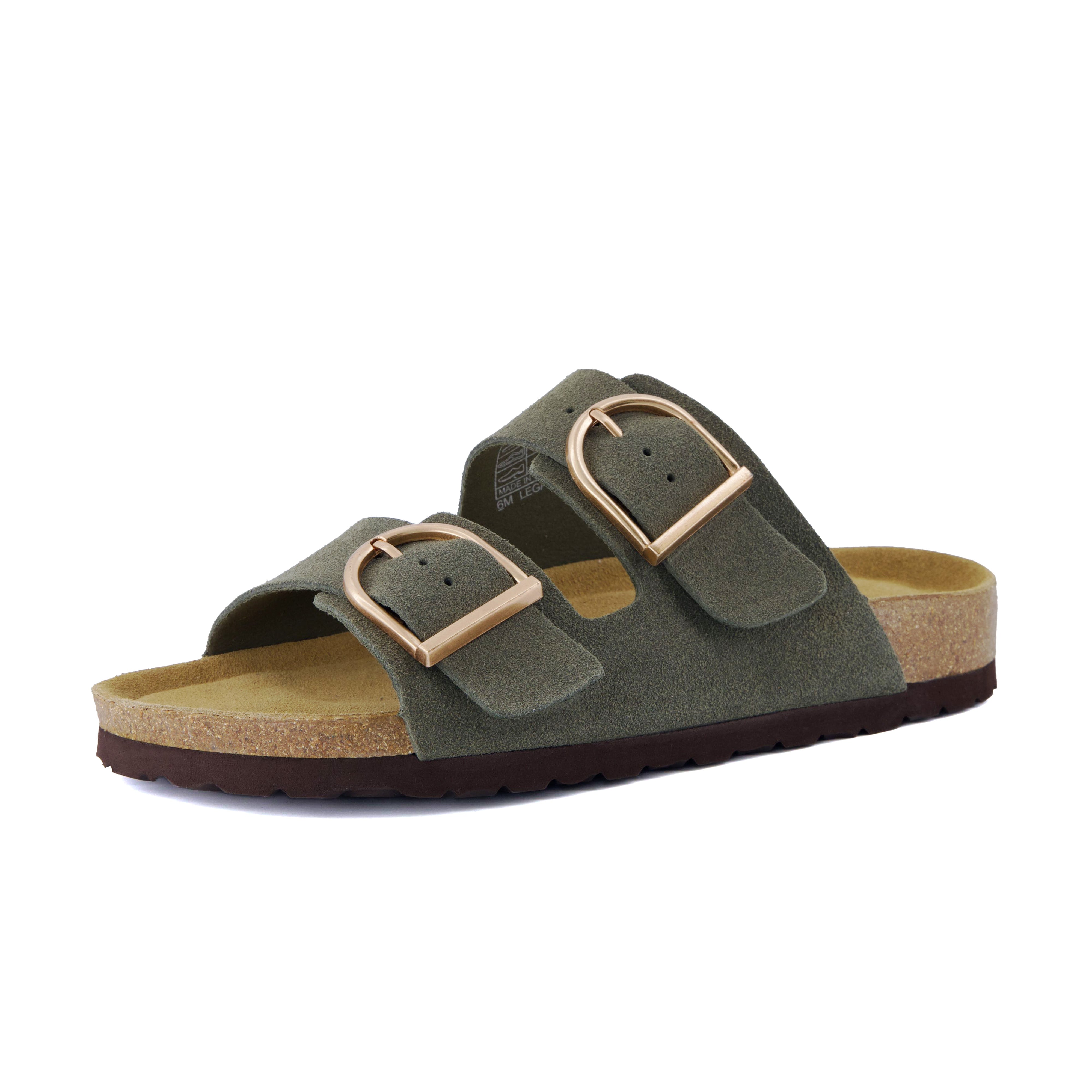 Legacy Cork Footbed Sandals Khaki