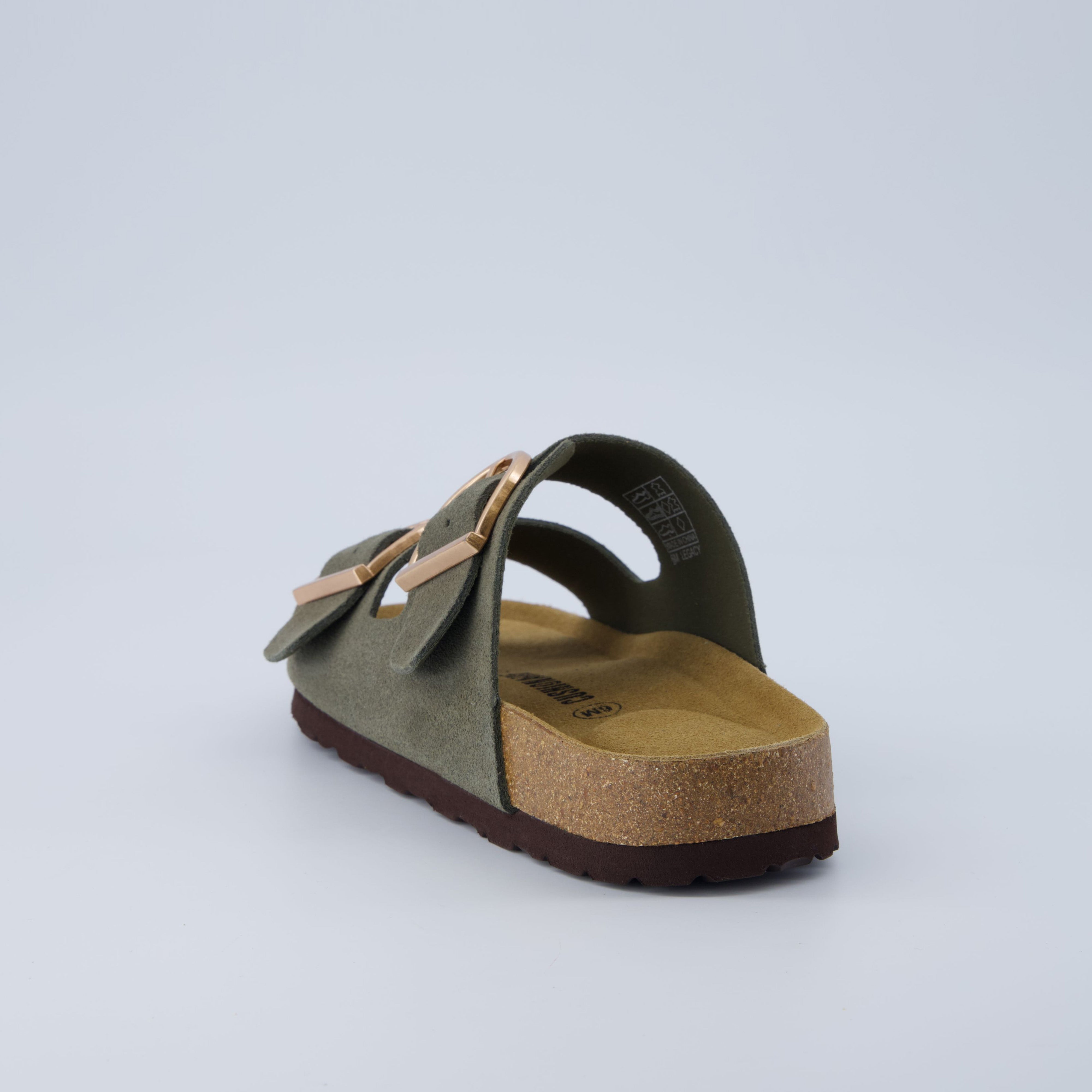 Legacy Cork Footbed Sandals Khaki
