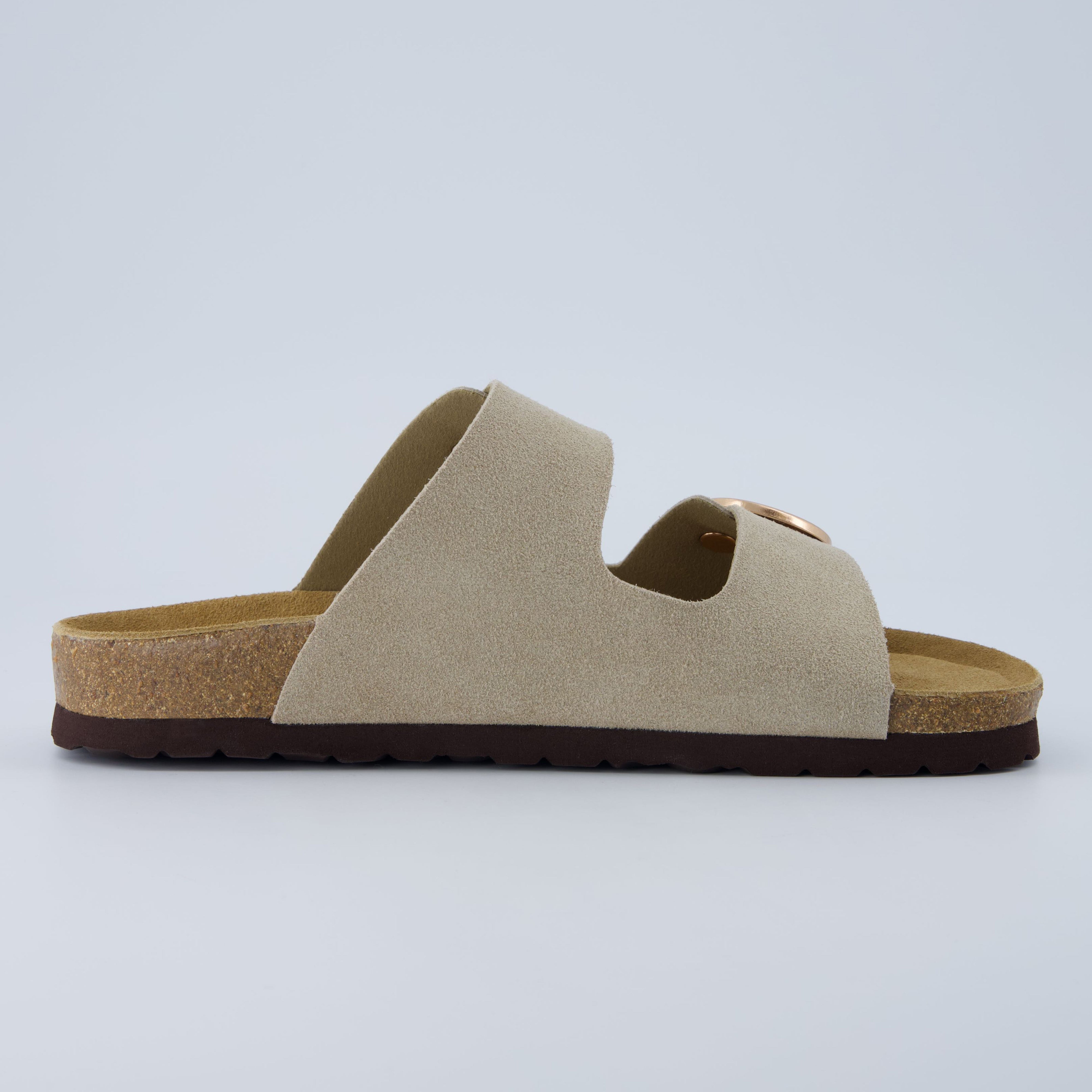 Legacy Cork Footbed Sandals Stone