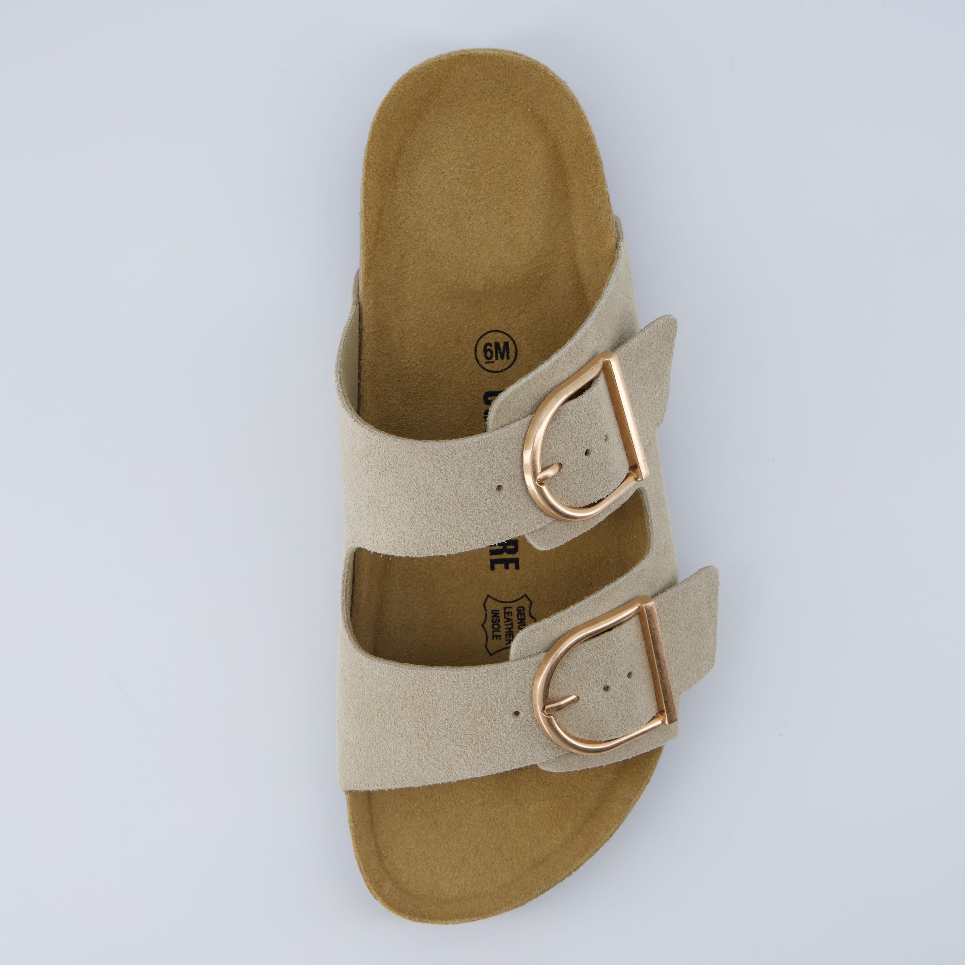 Legacy Cork Footbed Sandals Stone