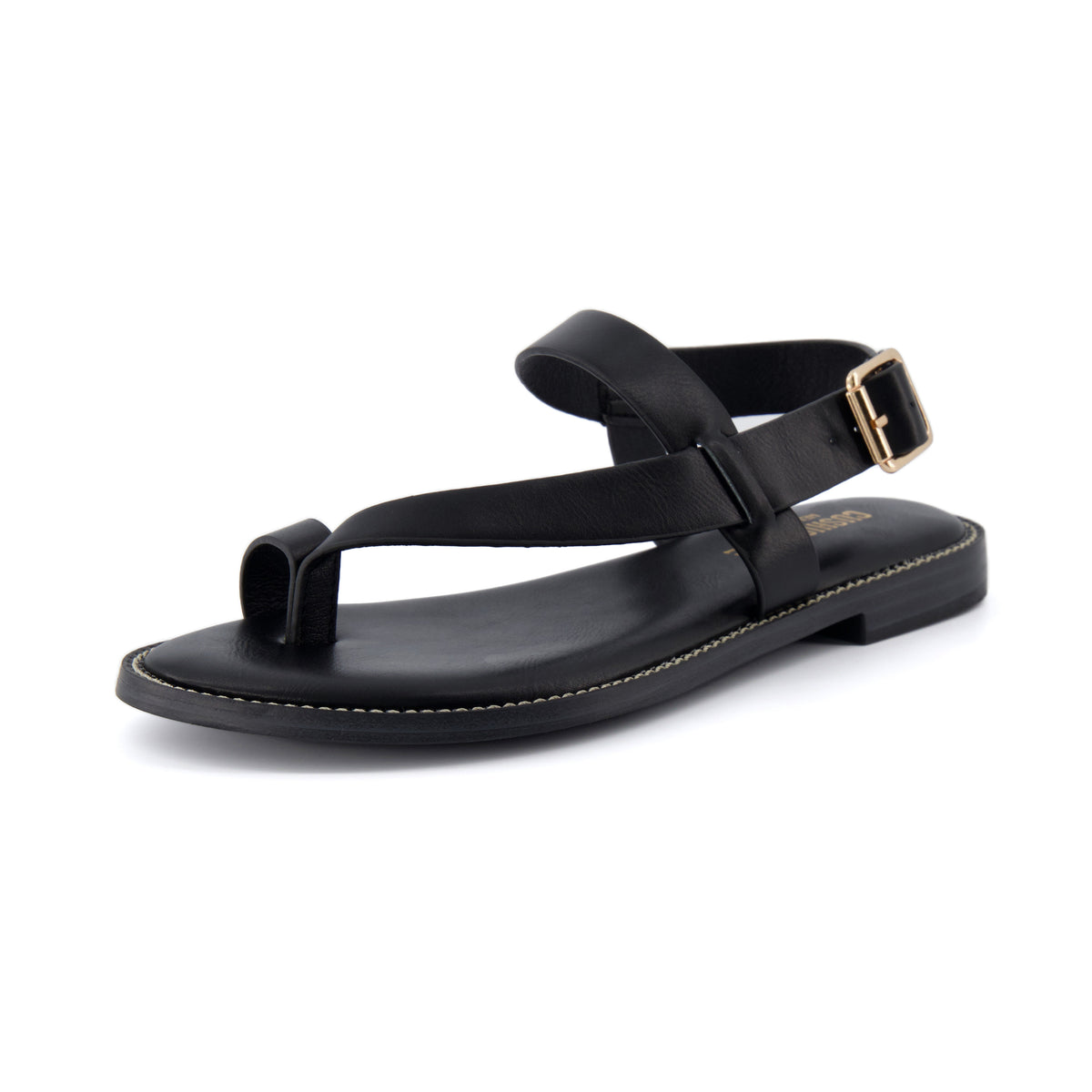 Lennox Toe Loop Sandal Black