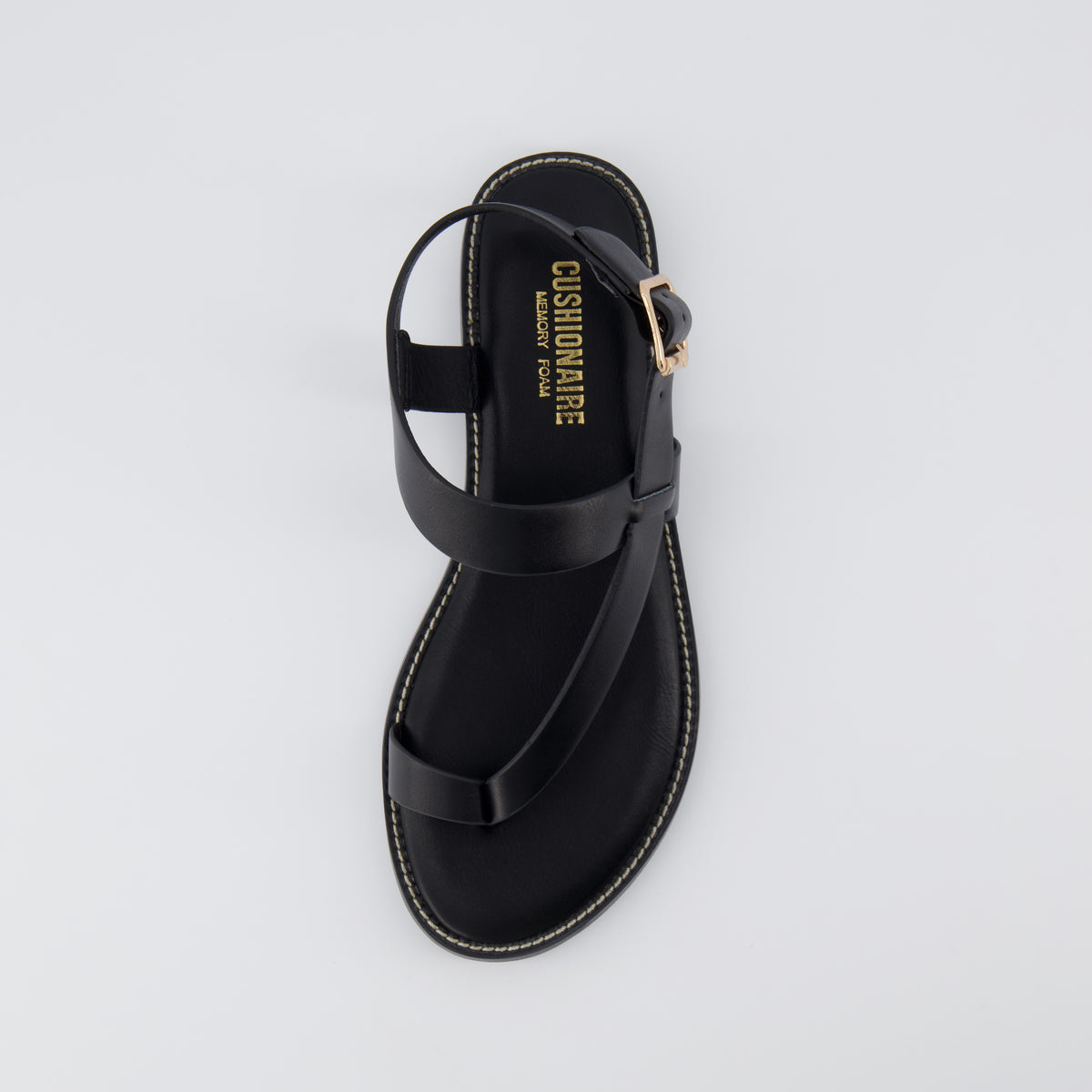 Lennox Toe Loop Sandal Black