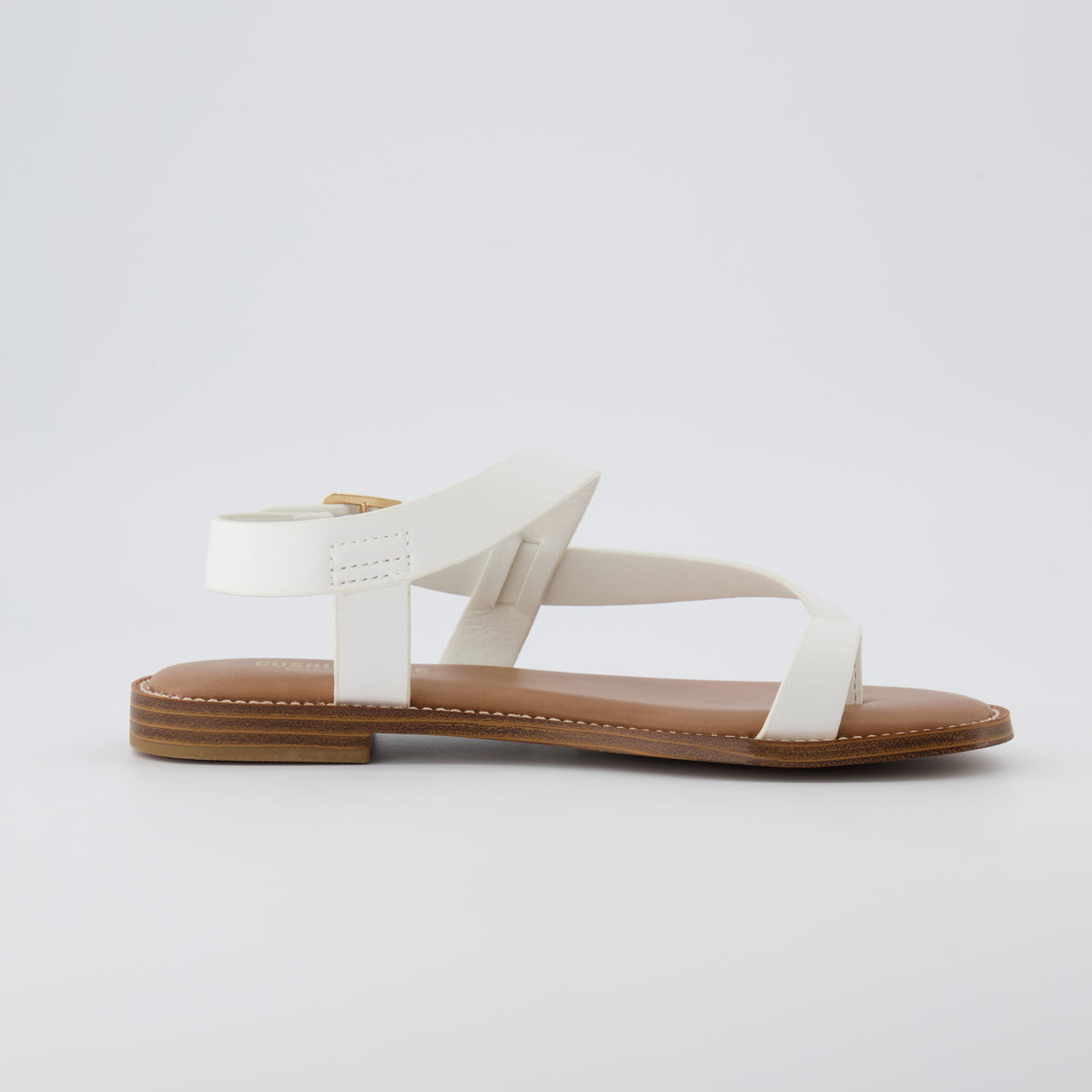 Lennox Toe Loop Sandal White