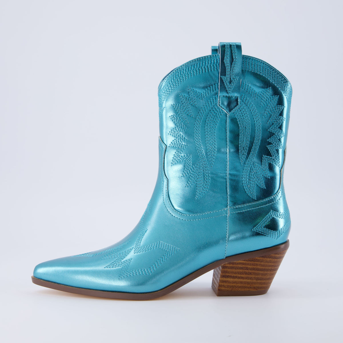 Leon Western Boot Blue