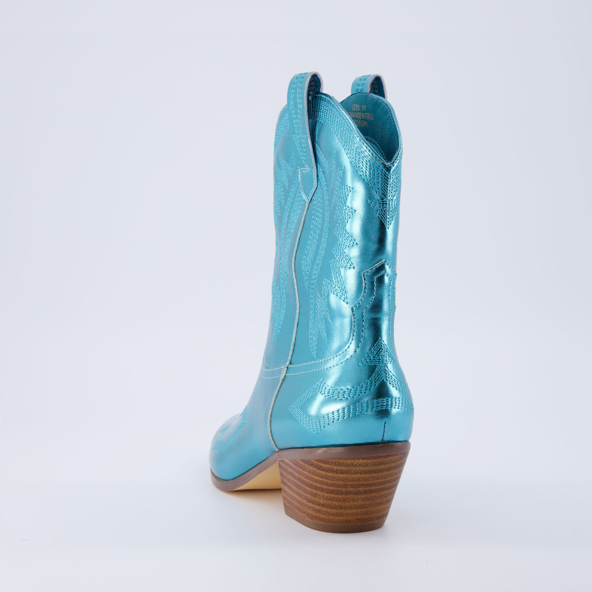 Leon Western Boot Blue