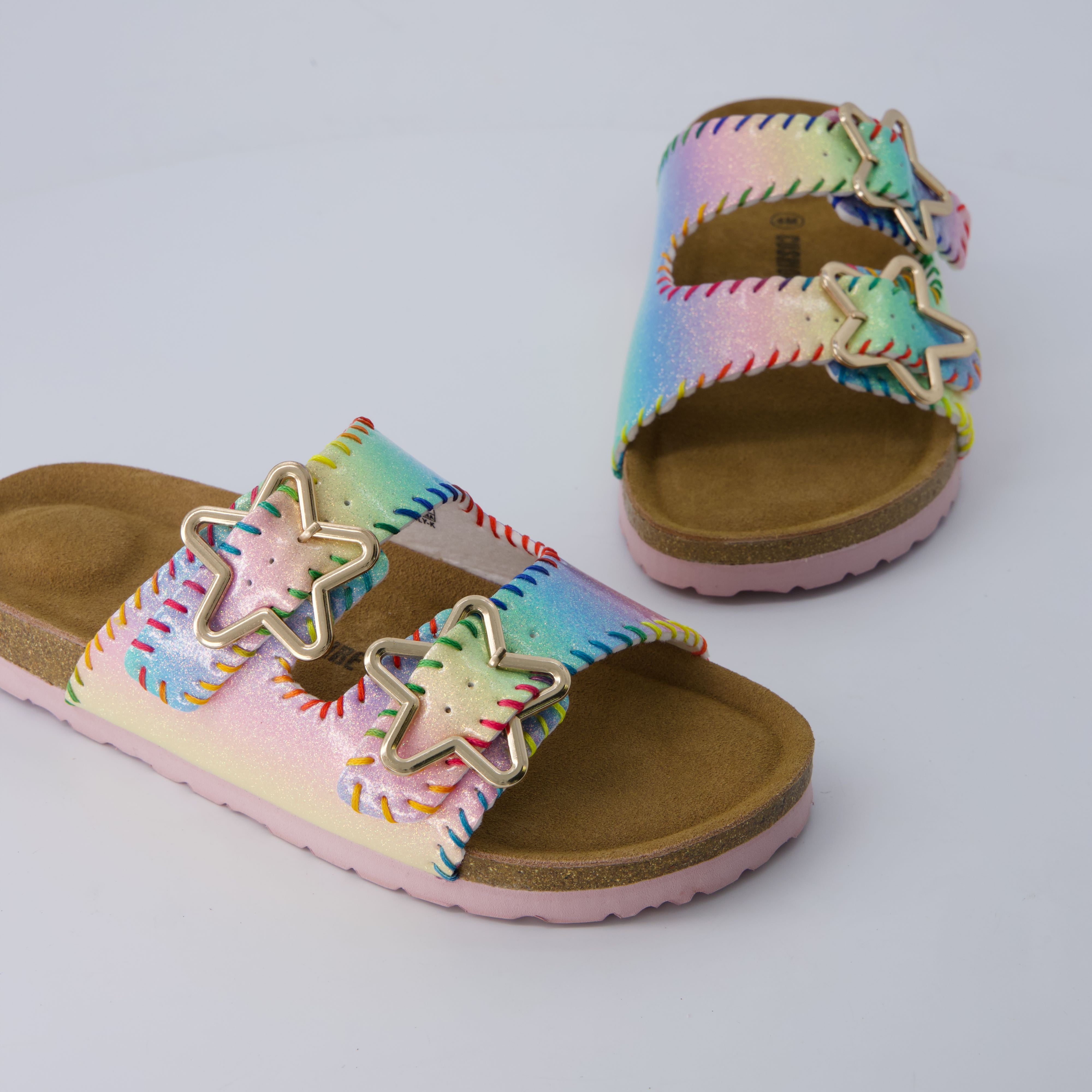 Lily Girl Toddler Sandals Multi Embellish Medium