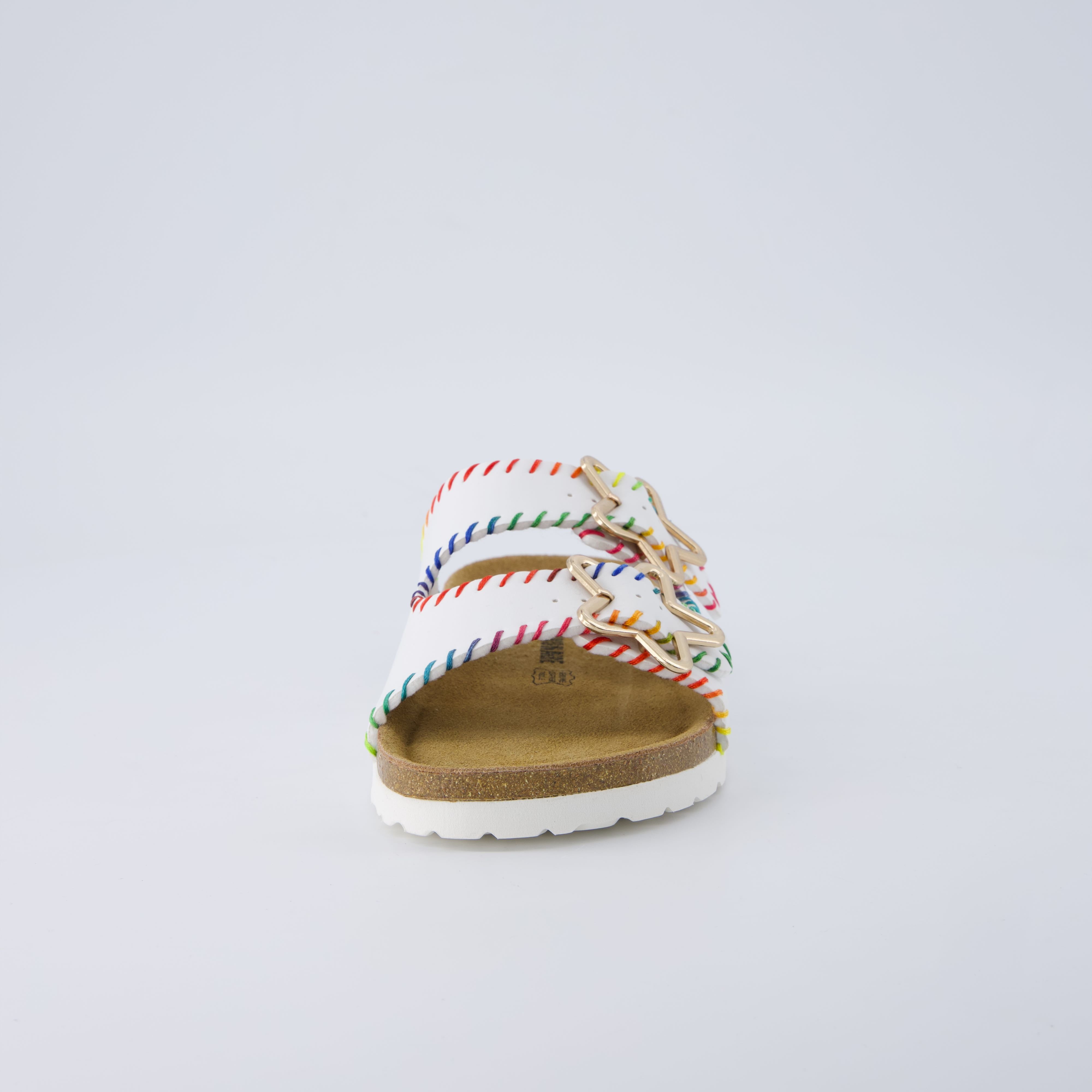 Lily Girl Toddler Sandals White Embellish Medium