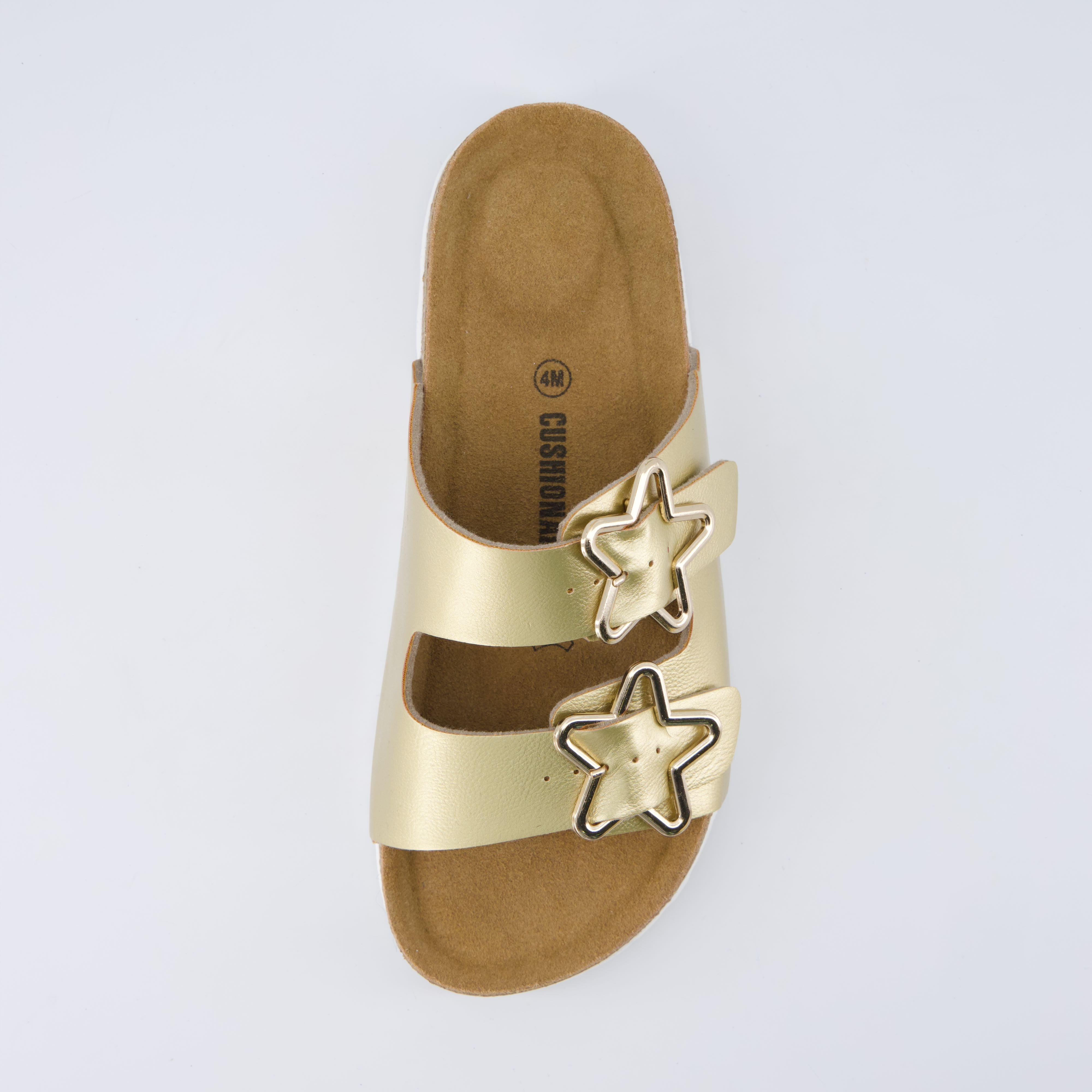 Lily Girl Toddler Sandals Gold Metallic Medium