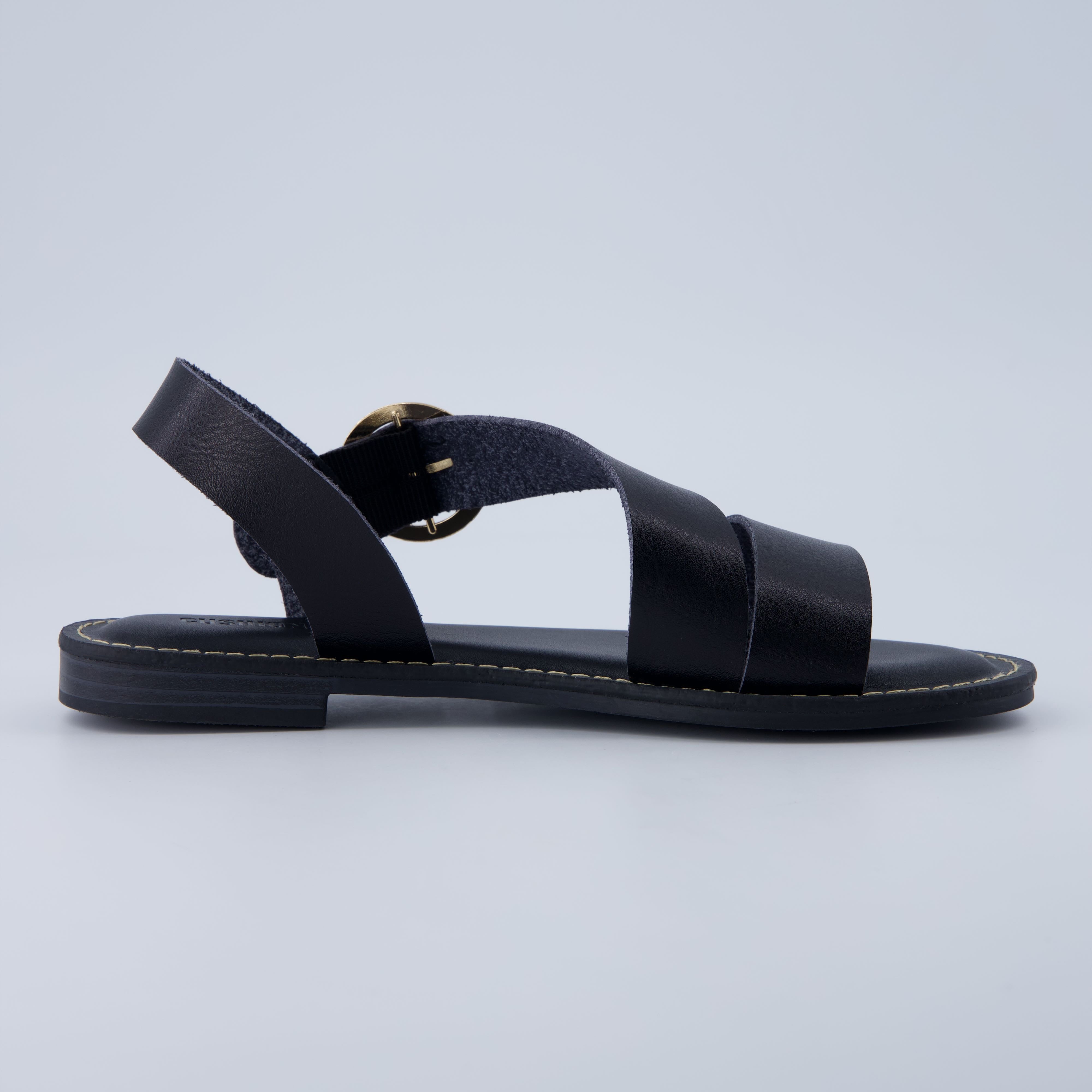 Lisbon Strappy Sandals Black