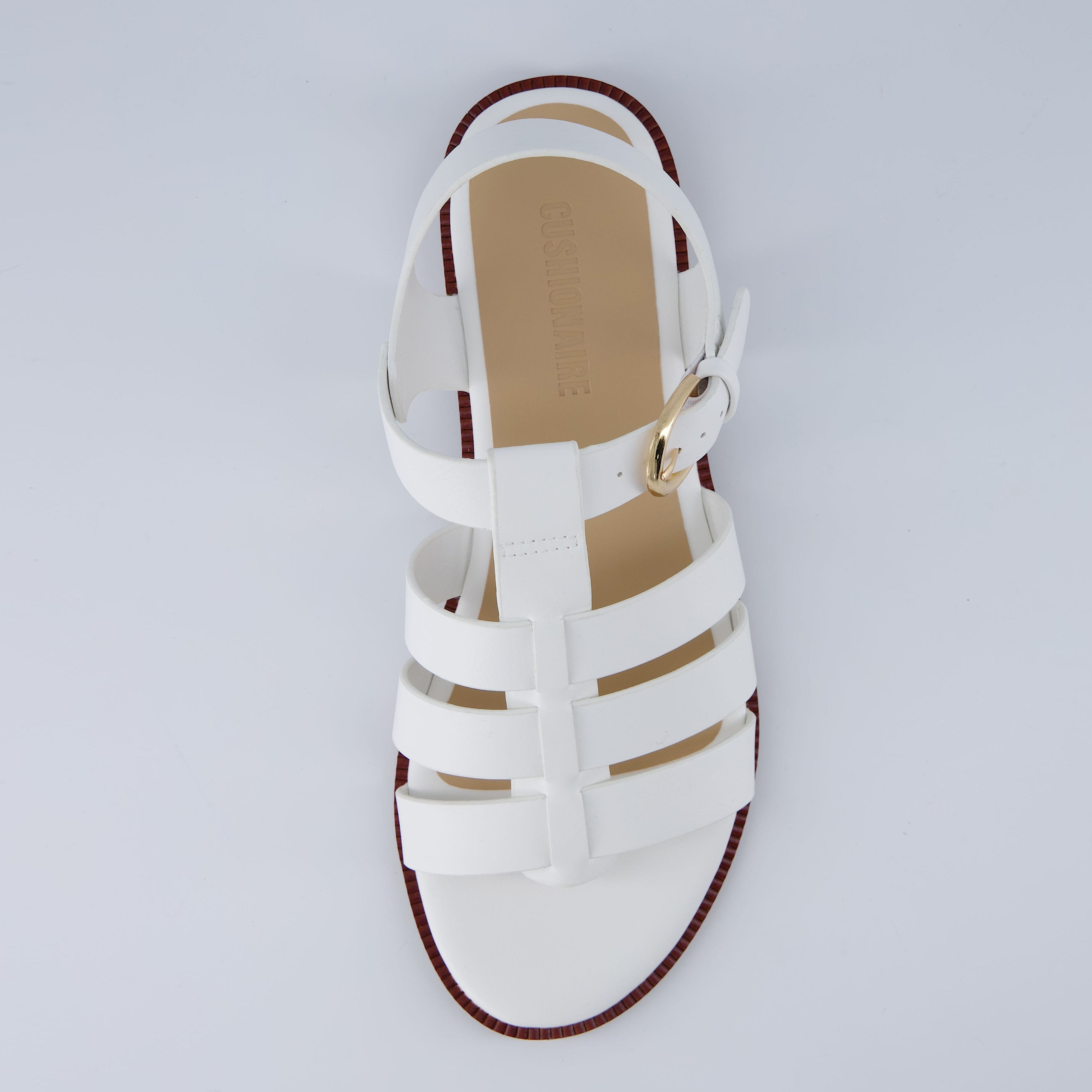 London Fisherman Sandal White