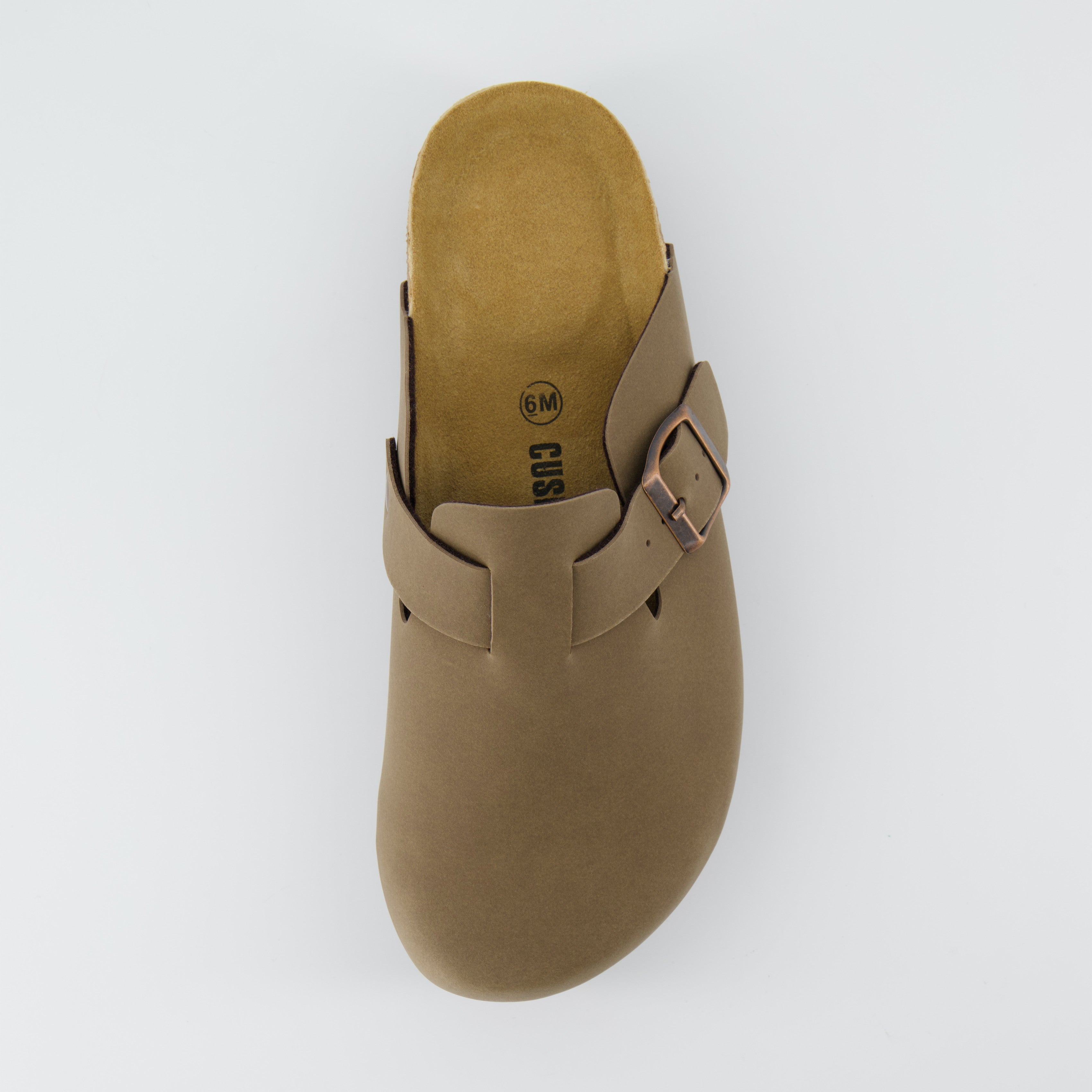 Loom Platform Clog Brown
