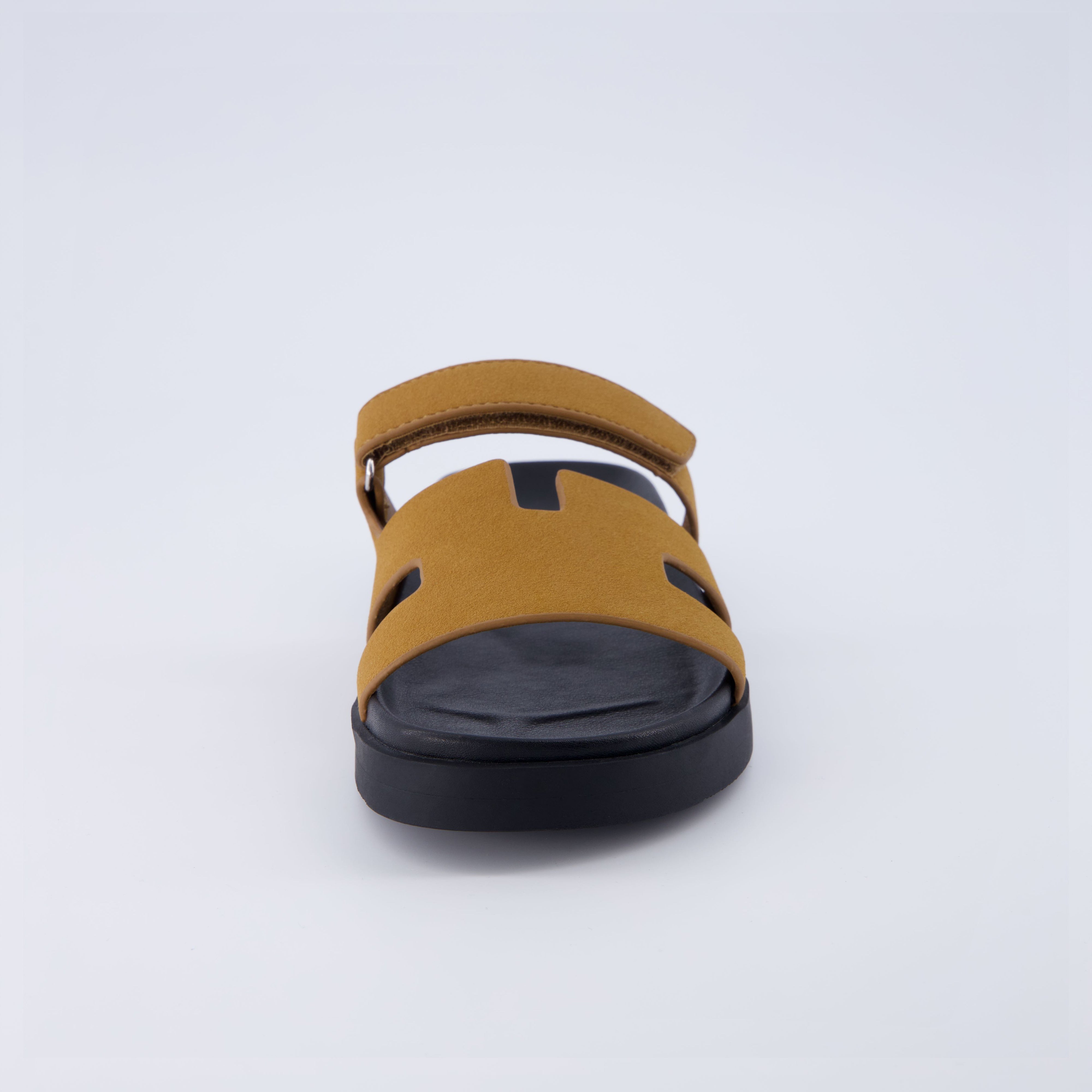 Lotto Footbed Sandal Whiskey Vegan Suede