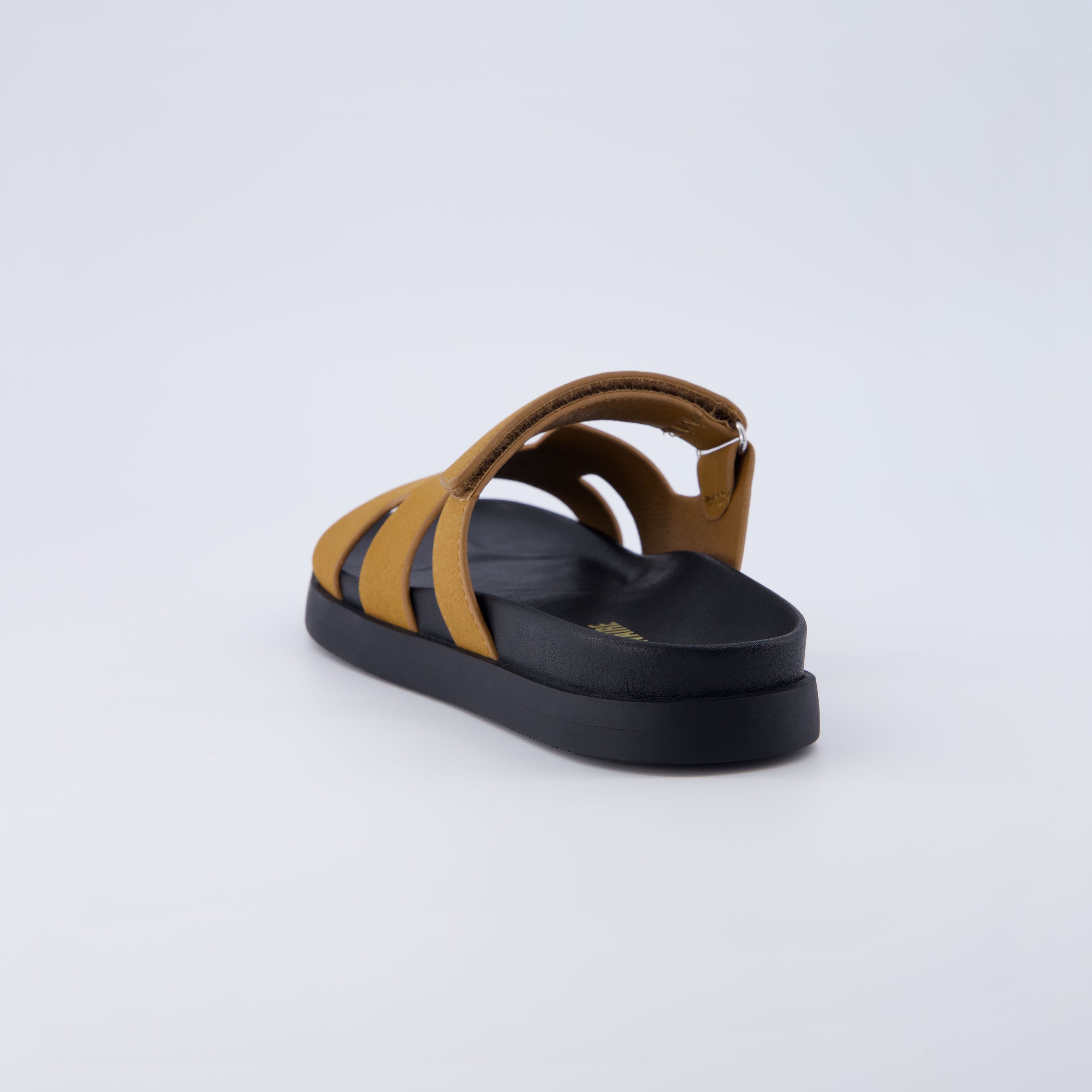 Lotto Footbed Sandal Whiskey Vegan Suede