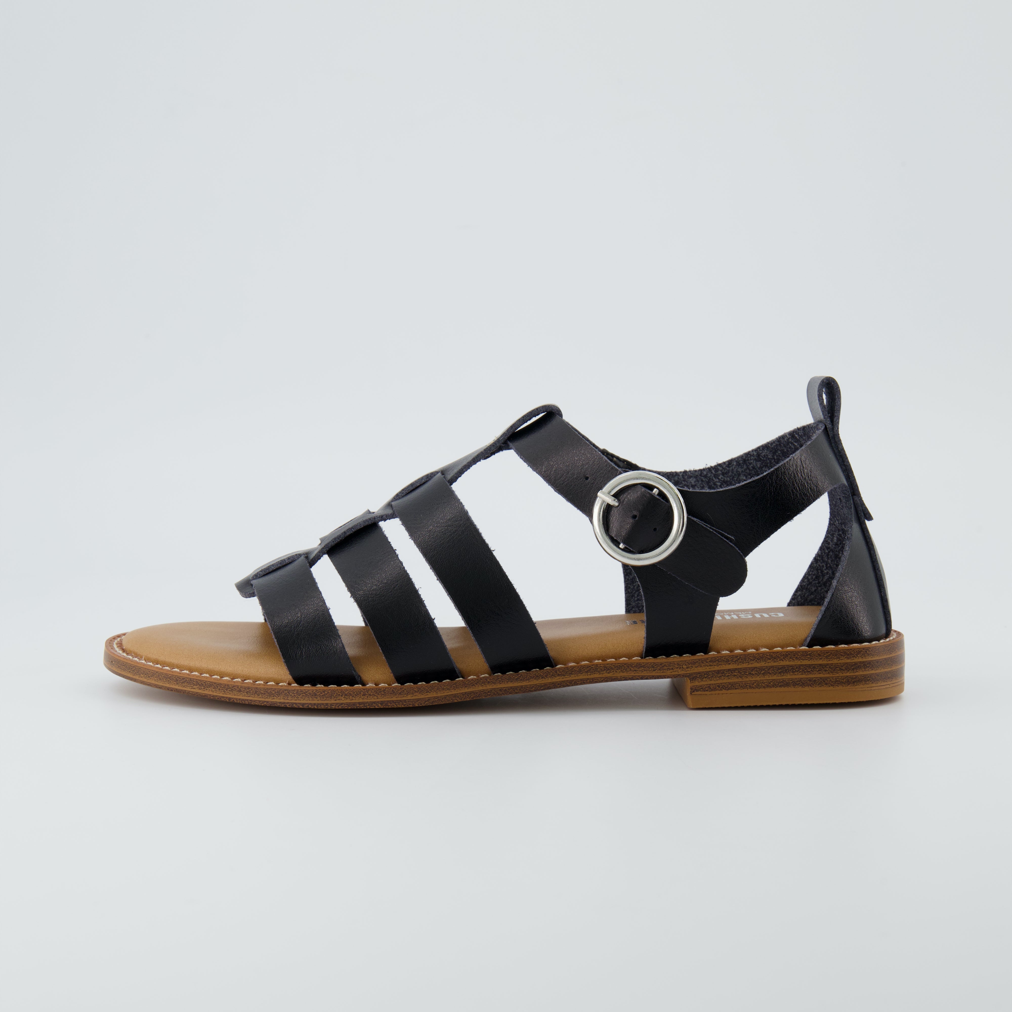 Lotus Fisherman Sandal Black