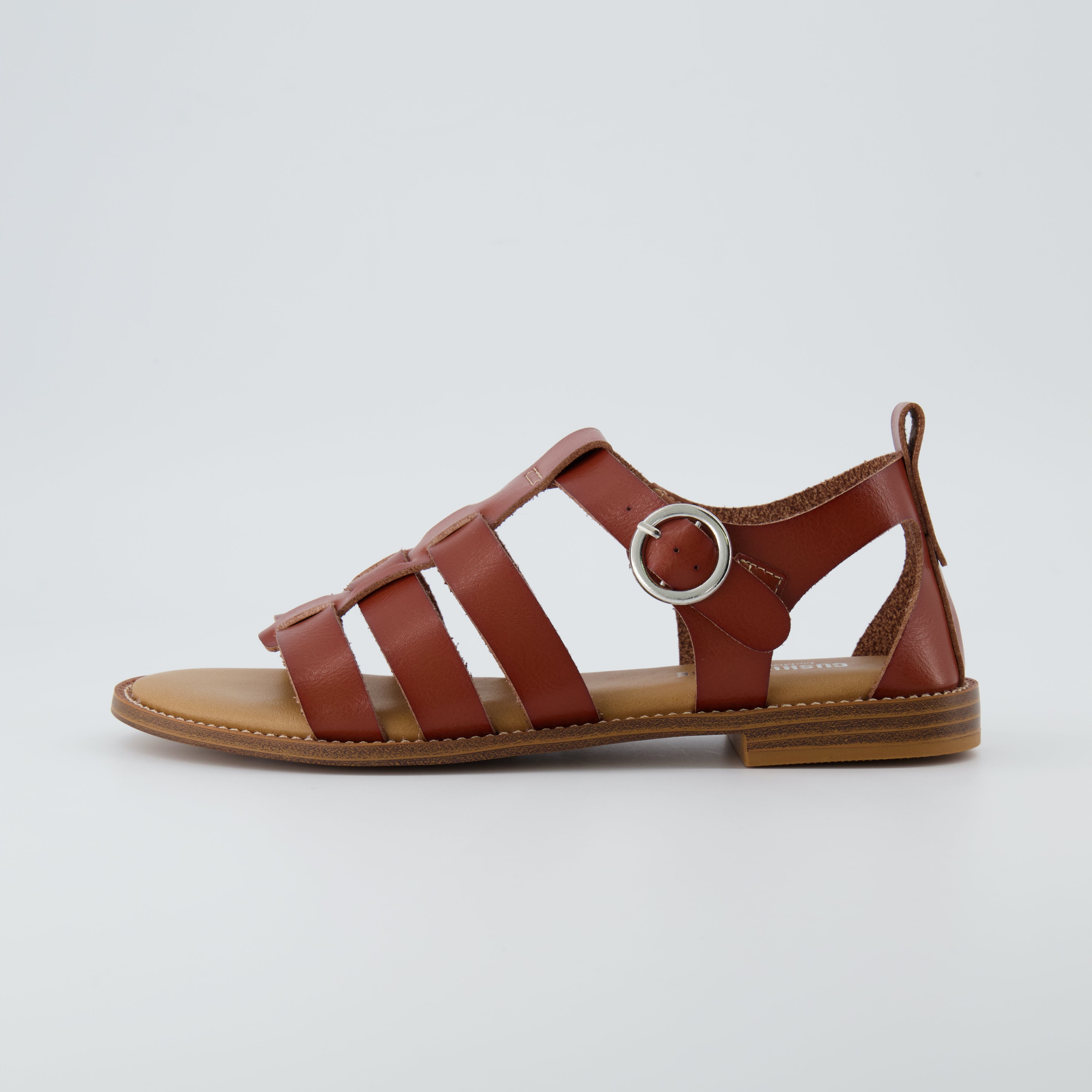 Lotus Fisherman Sandal Cognac