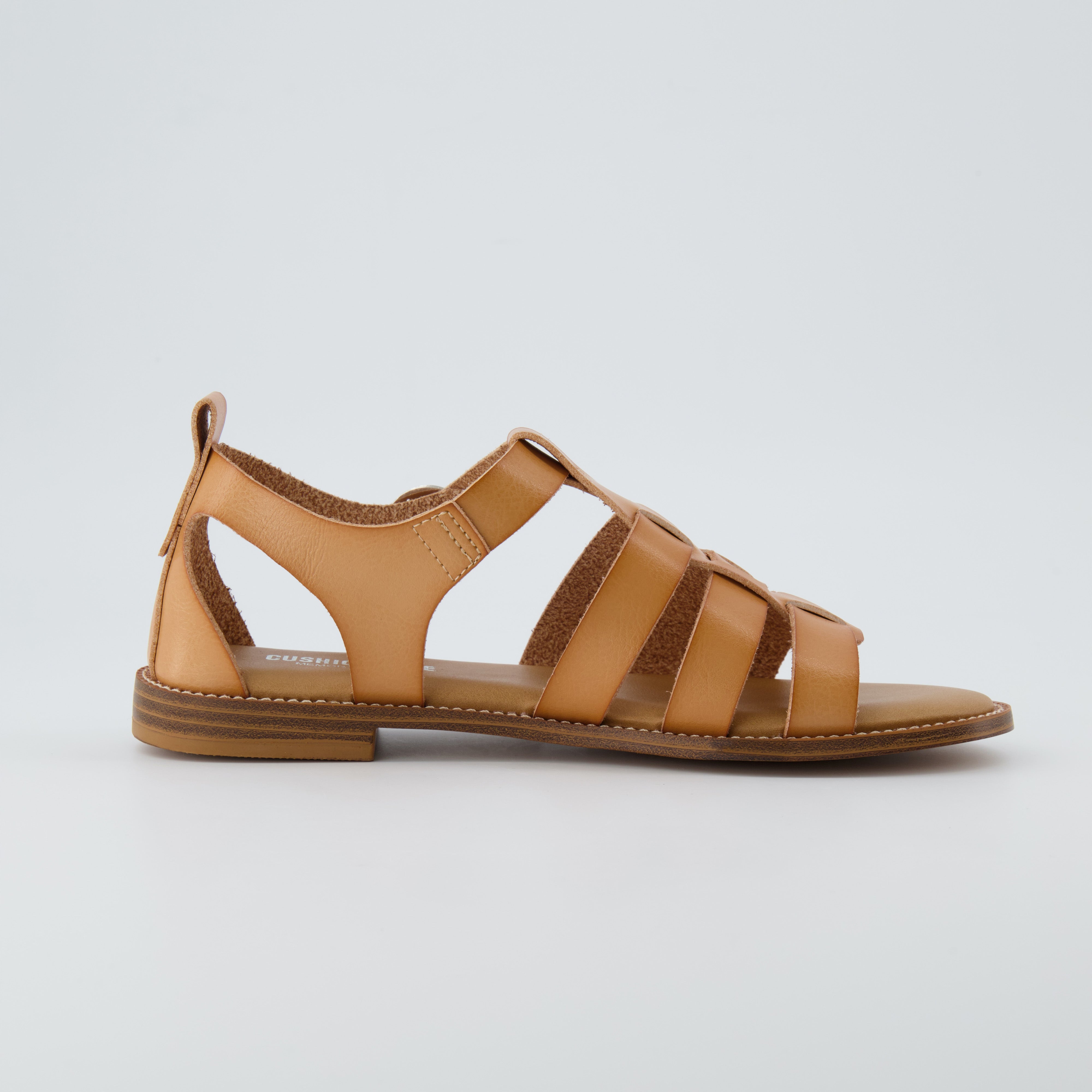 Lotus Fisherman Sandal Cognac