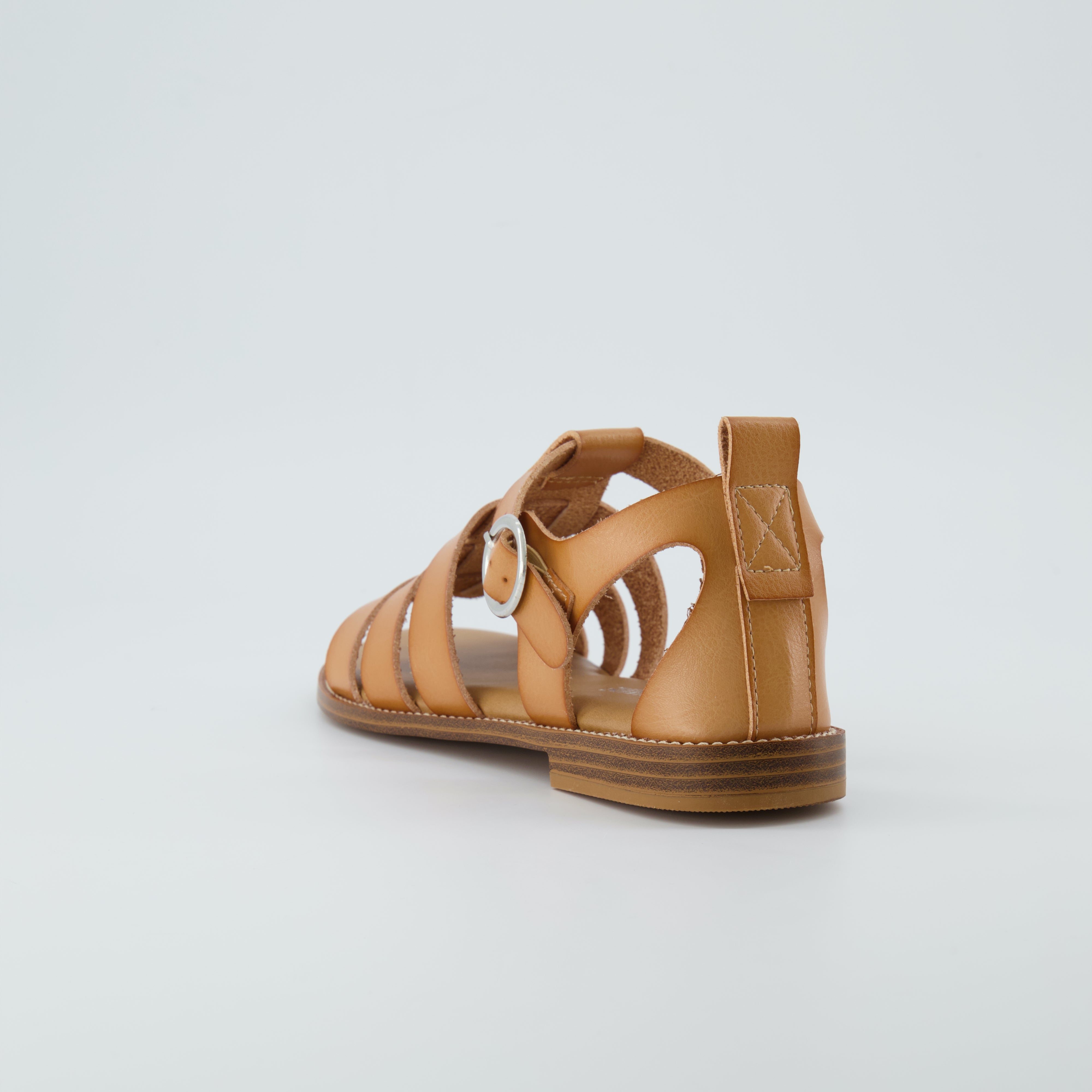 Lotus Fisherman Sandal Cognac
