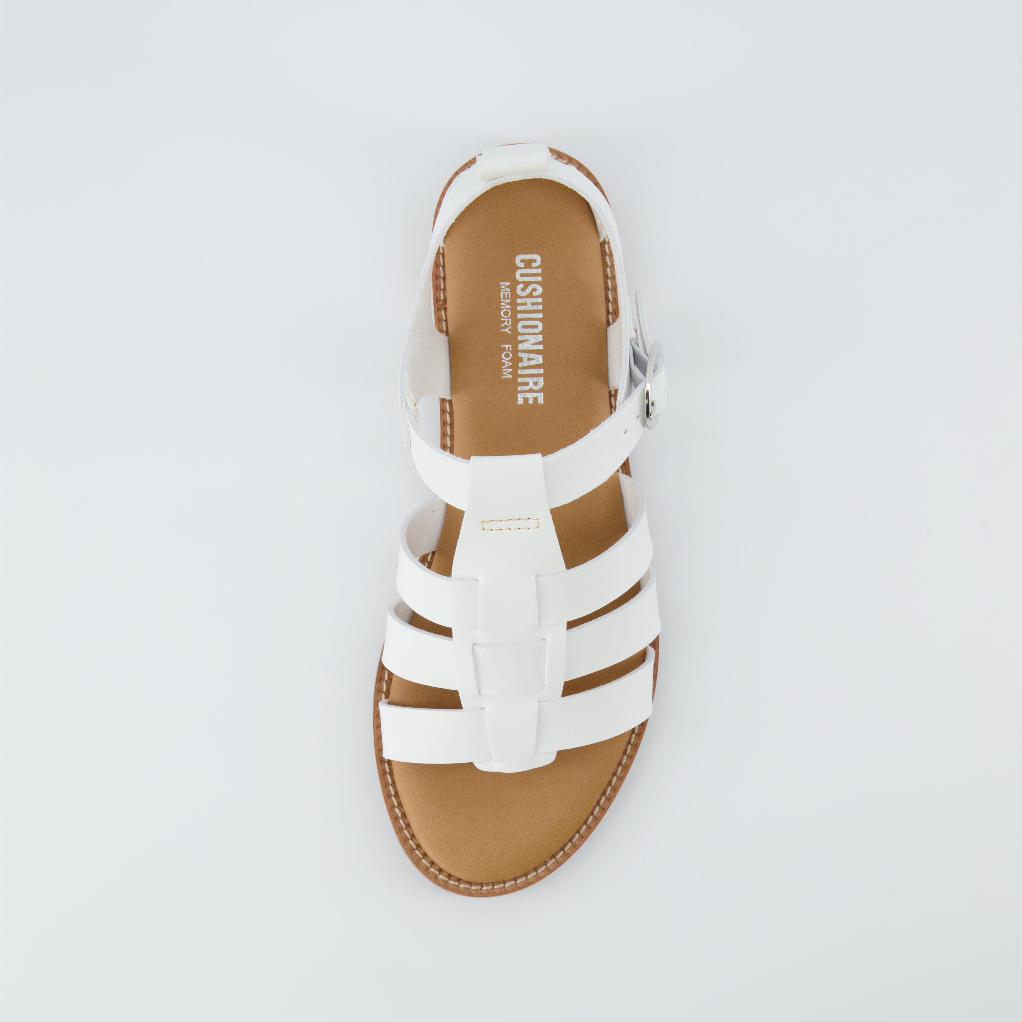 Lotus Fisherman Sandal White