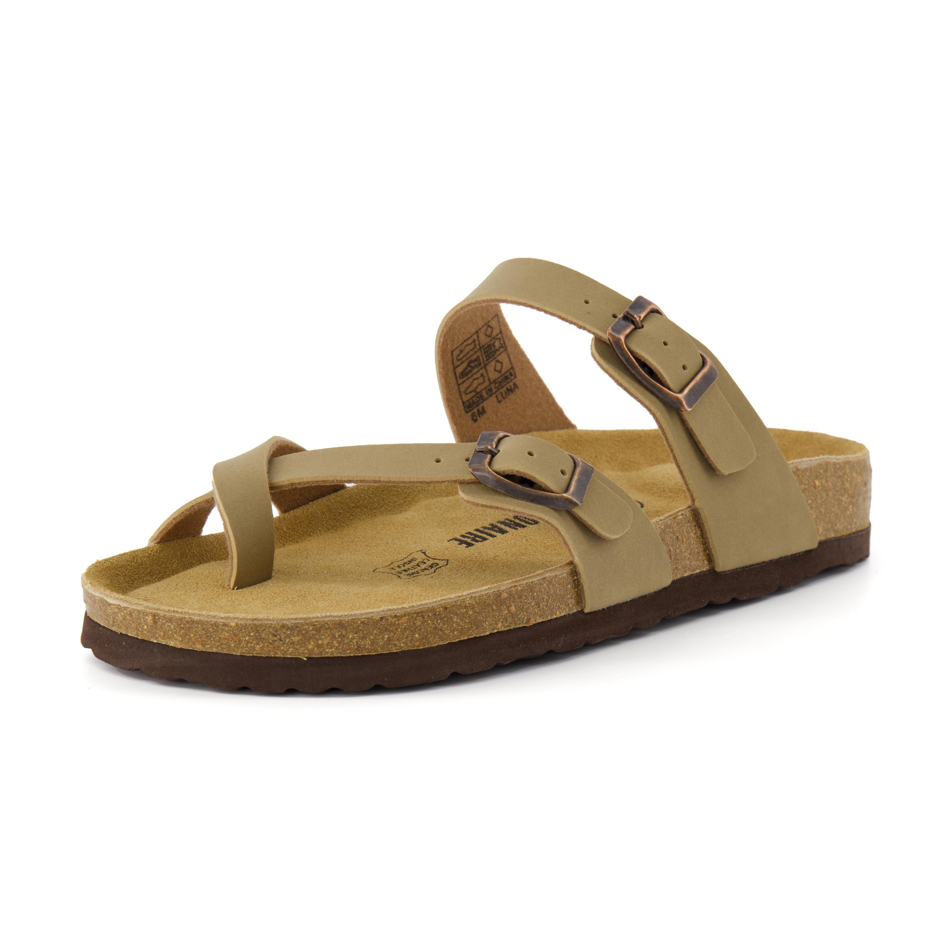 Luna Cork Footbed Sandal Taupe