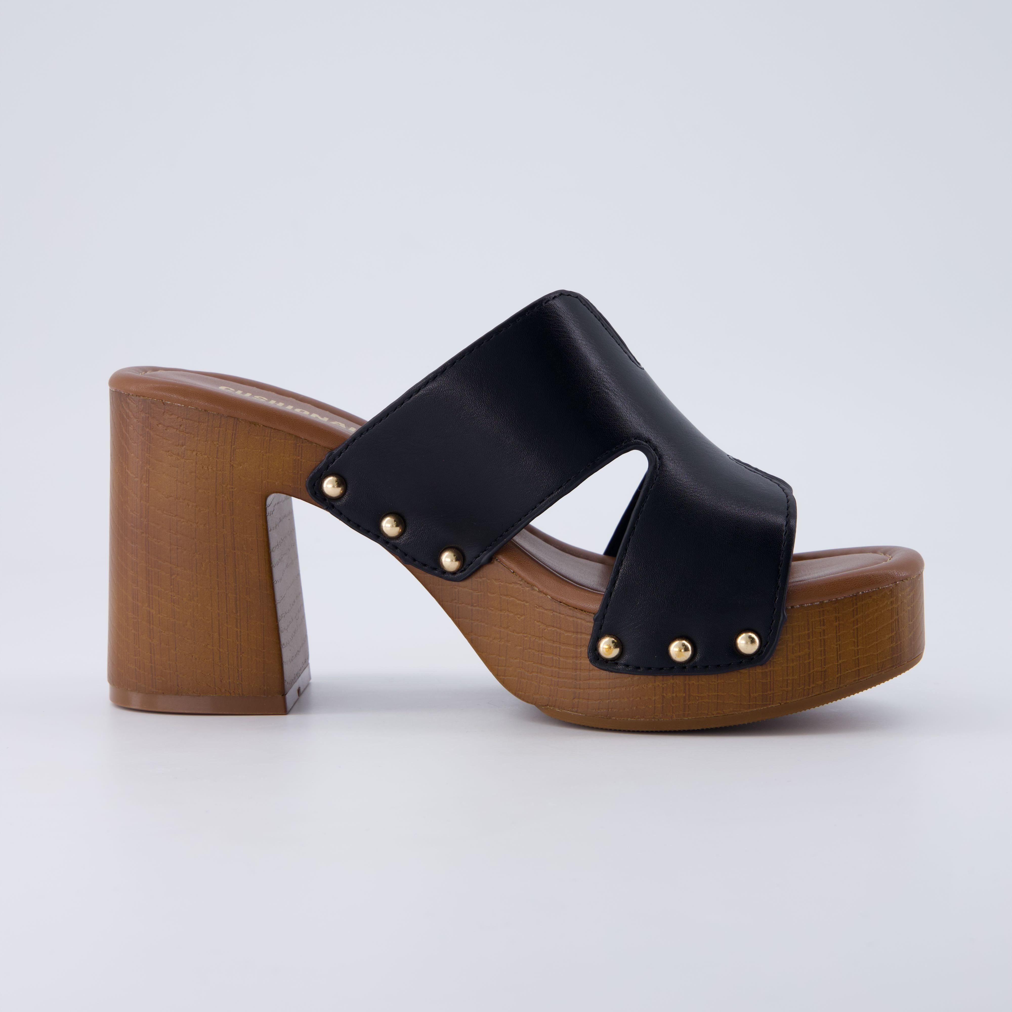 Markie Chunky Block Heel Sandals Whiskey Medium