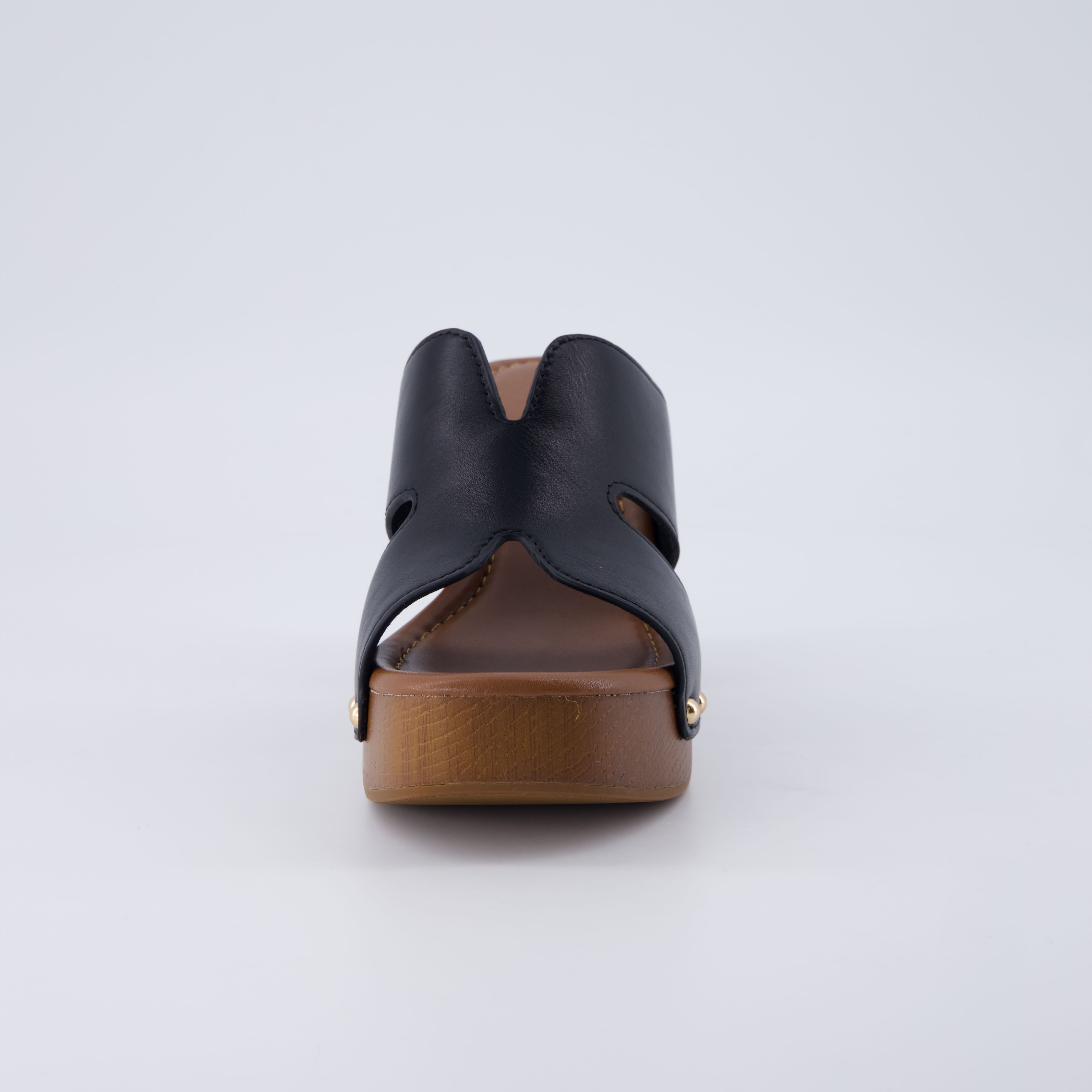 Markie Chunky Block Heel Sandals Whiskey Medium