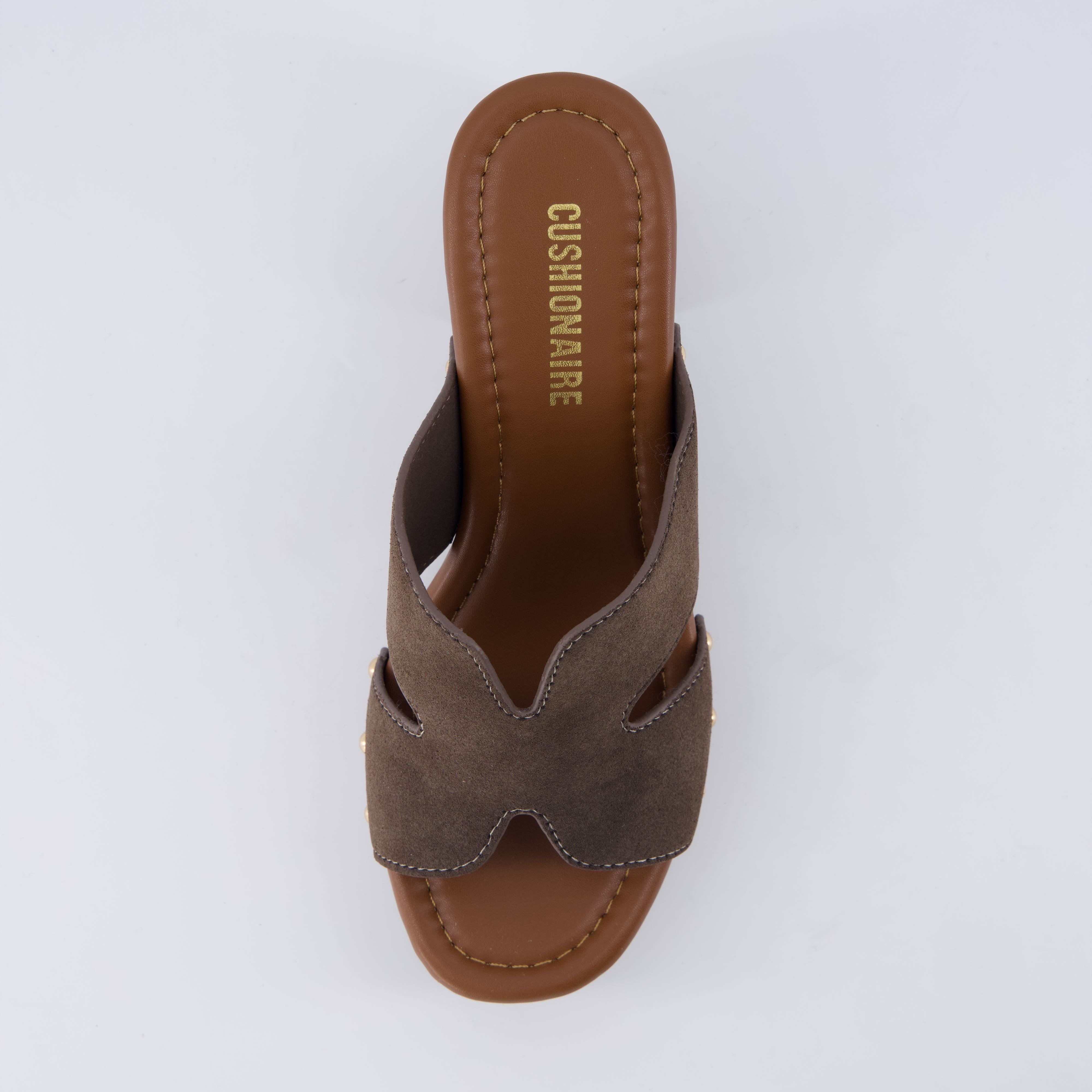 Markie Chunky Block Heel Sandals Chocolate Medium