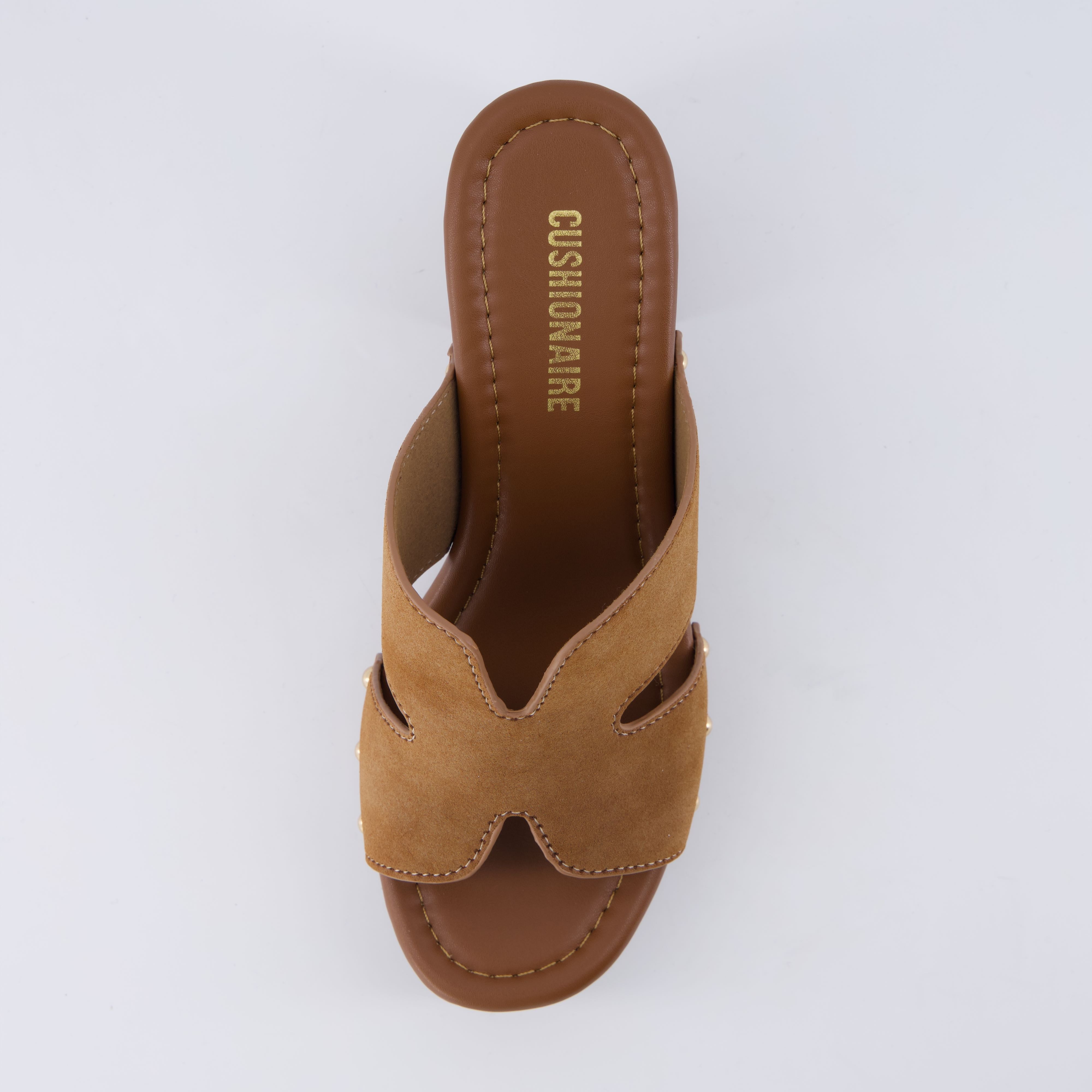 Markie Chunky Block Heel Sandals Whiskey Medium