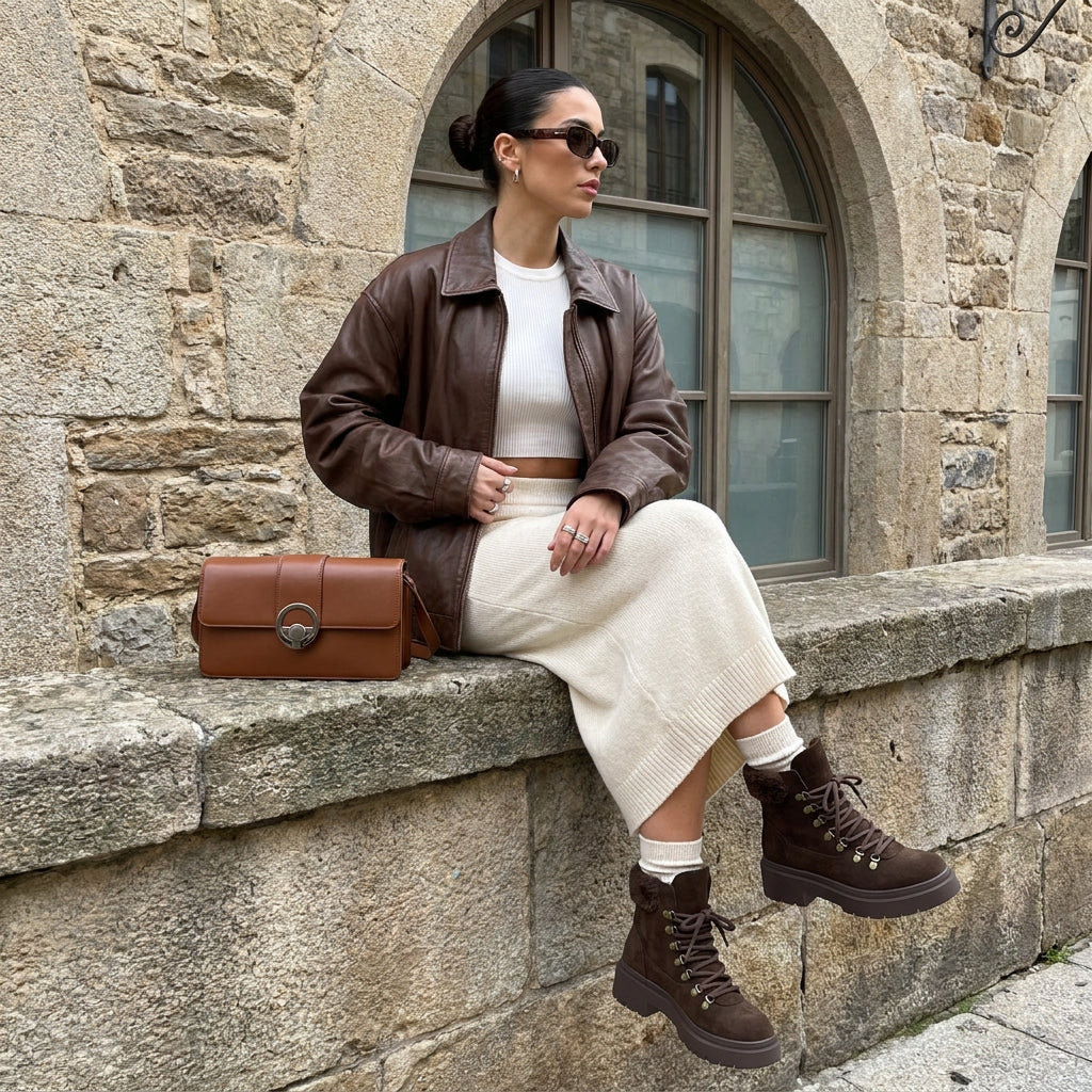 Maya Classic Ankle Boots Chocolate Medium