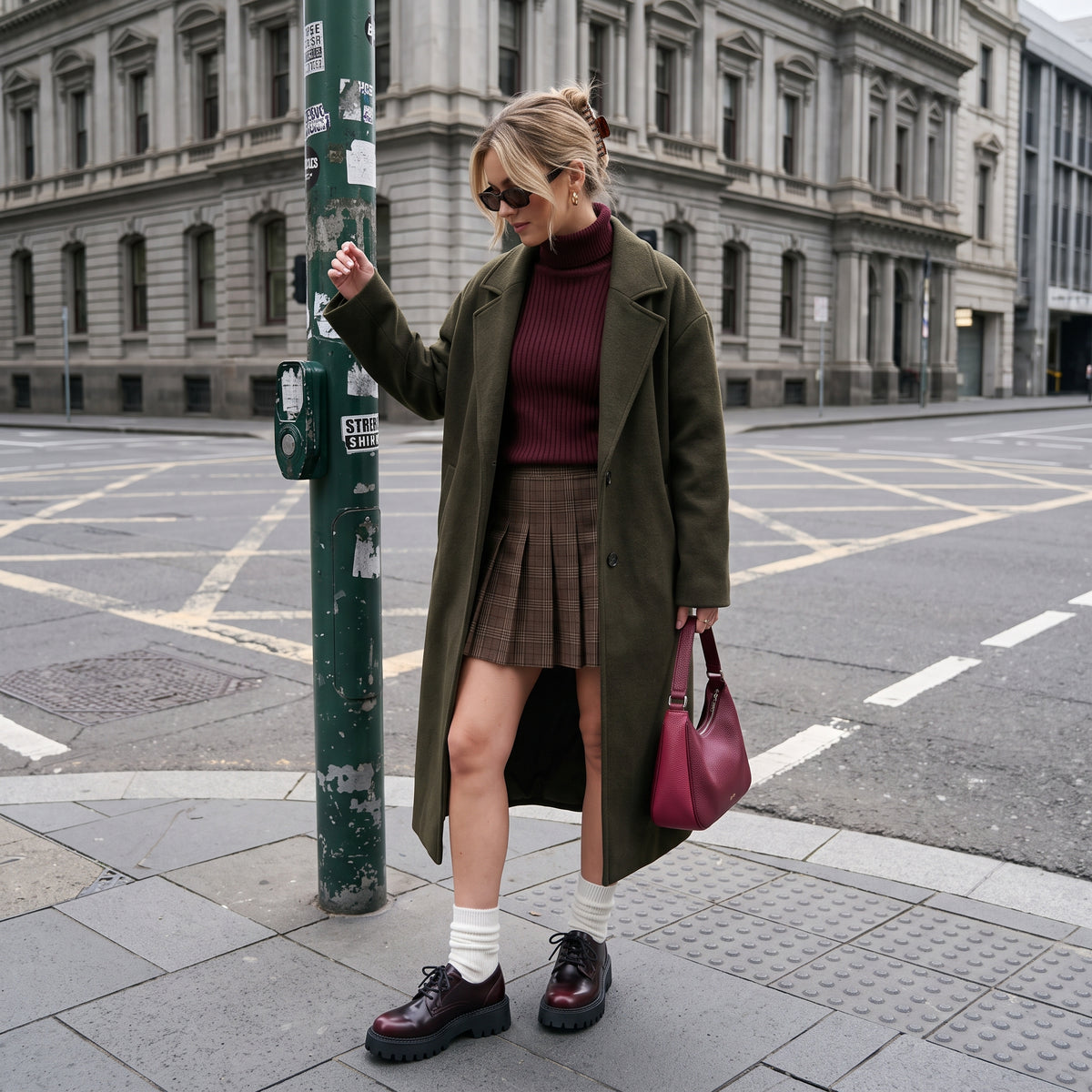 Meme Platform Oxford Shoes