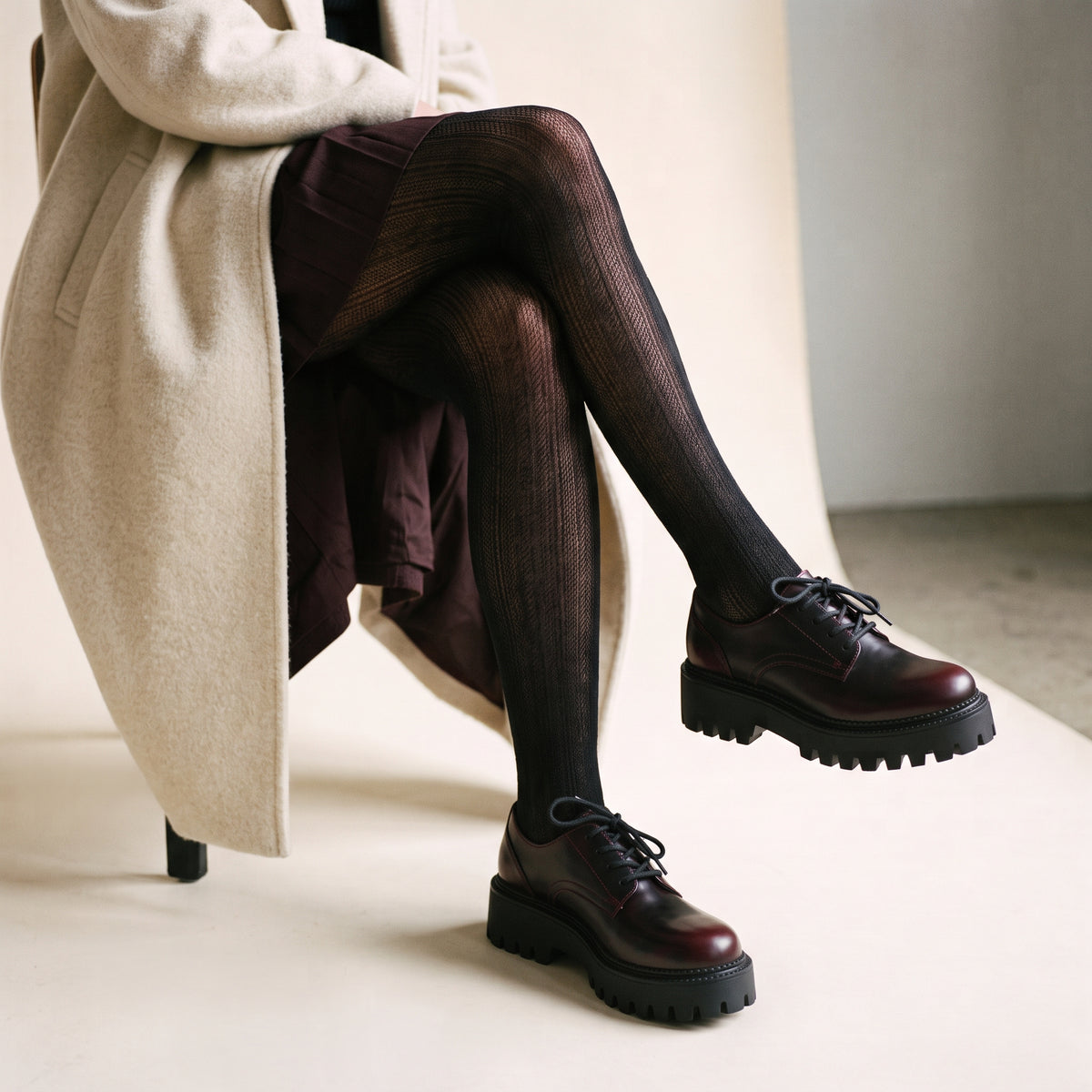 Meme Platform Oxford Shoes