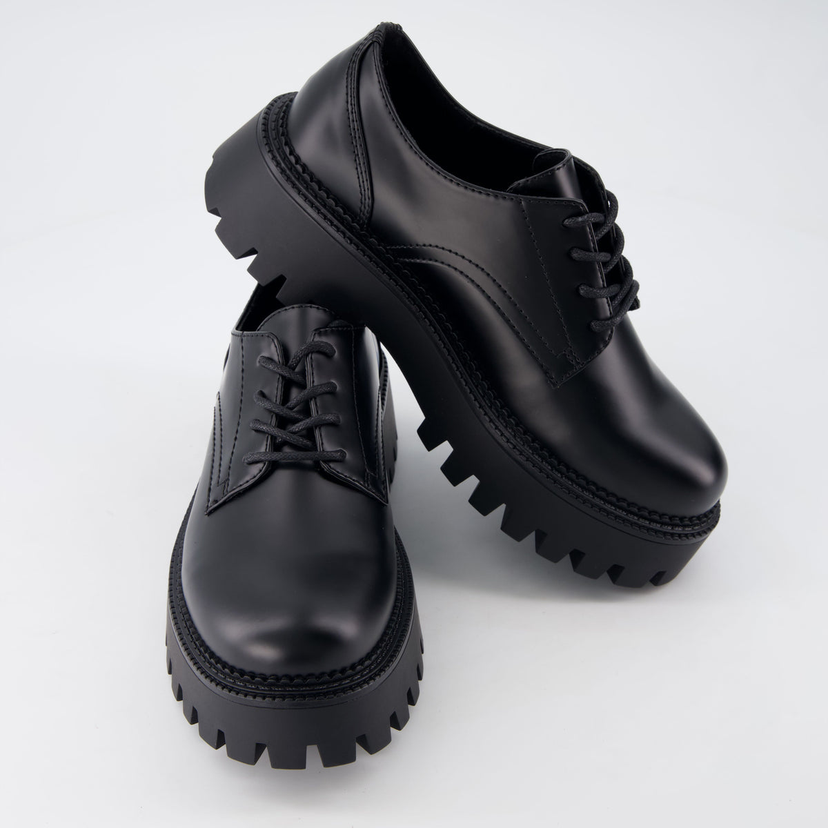Meme Platform Oxford Shoes Black Medium