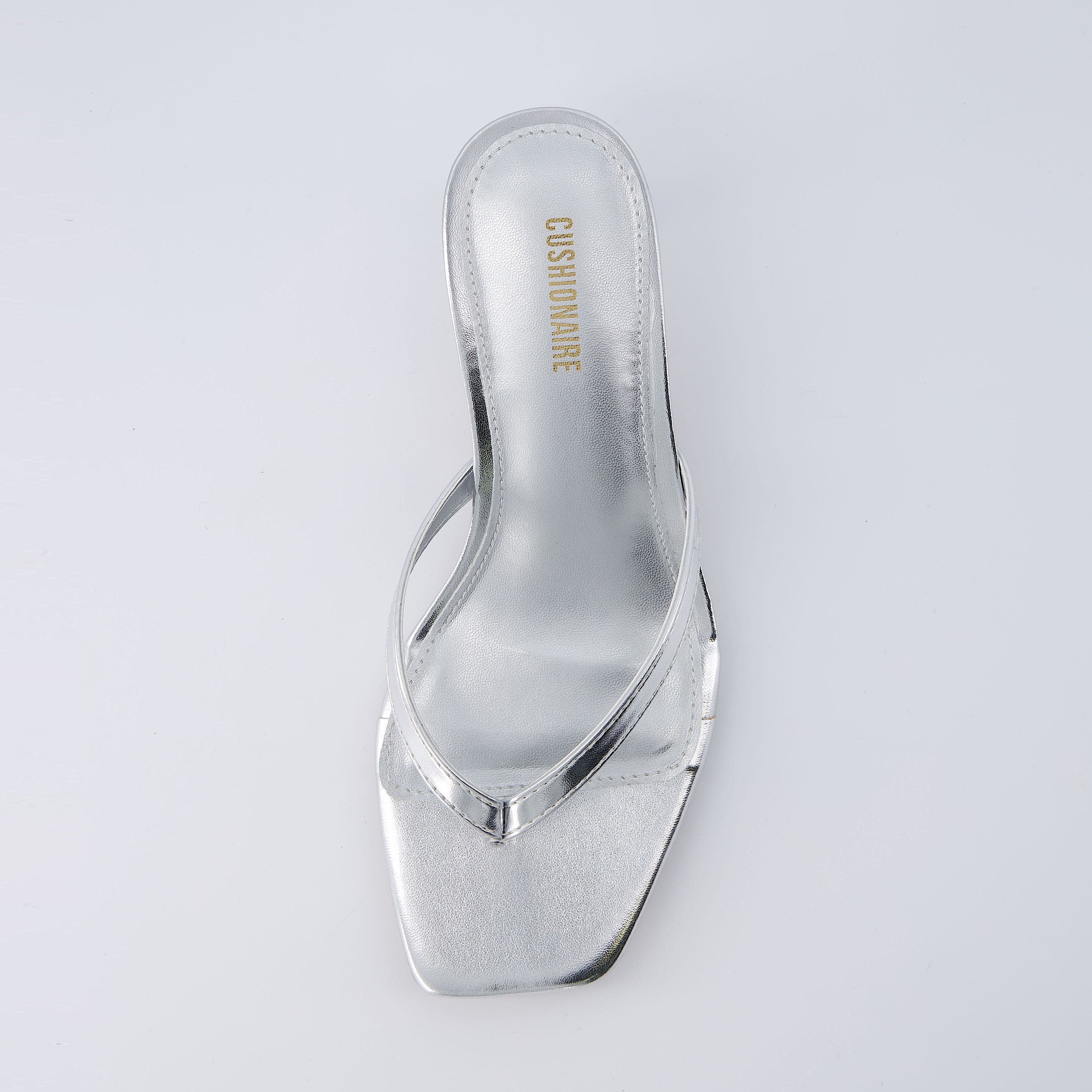 Miami Kitten Heel Sandals Gold