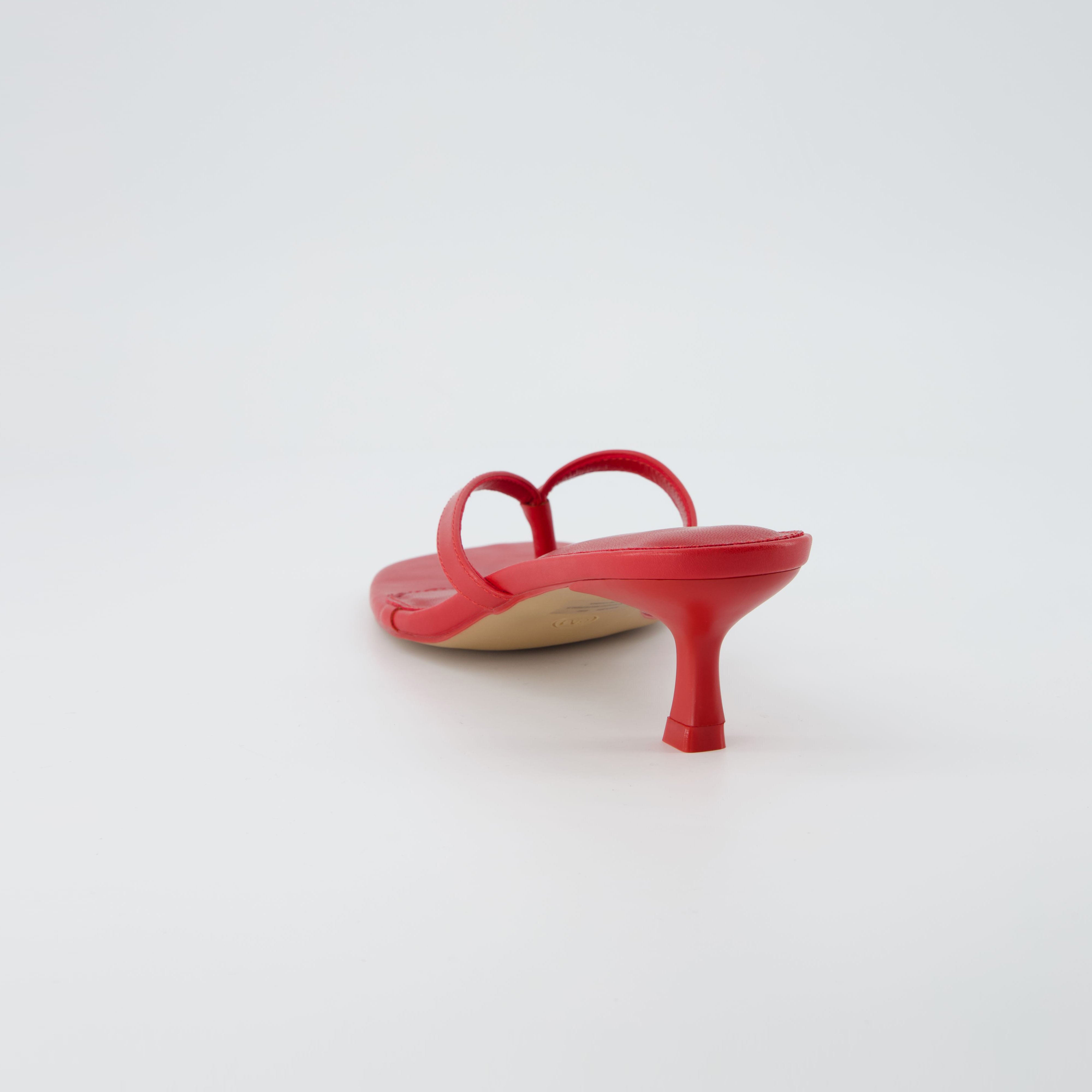 Miami Kitten Heel Sandals Ruby