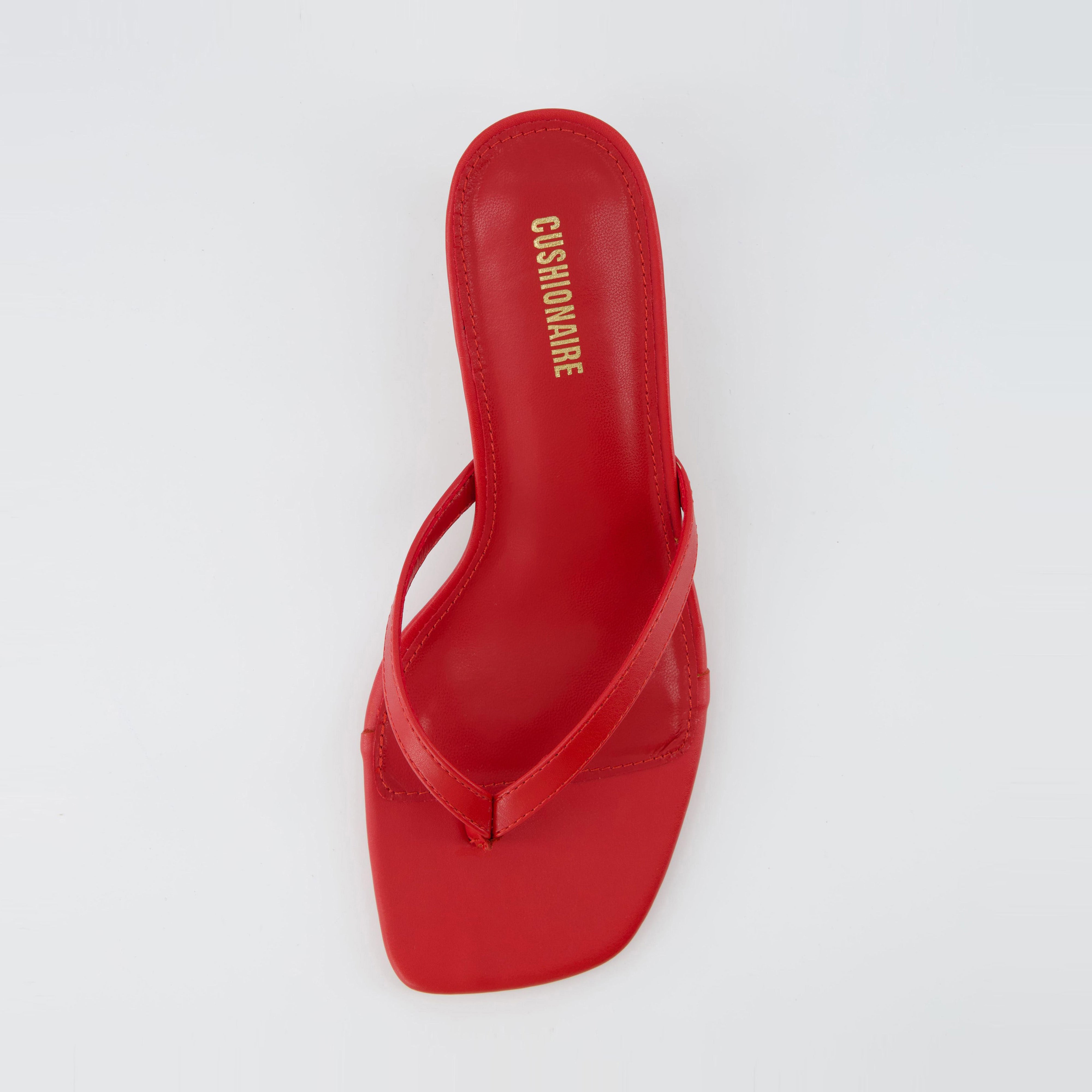 Miami Kitten Heel Sandals Ruby