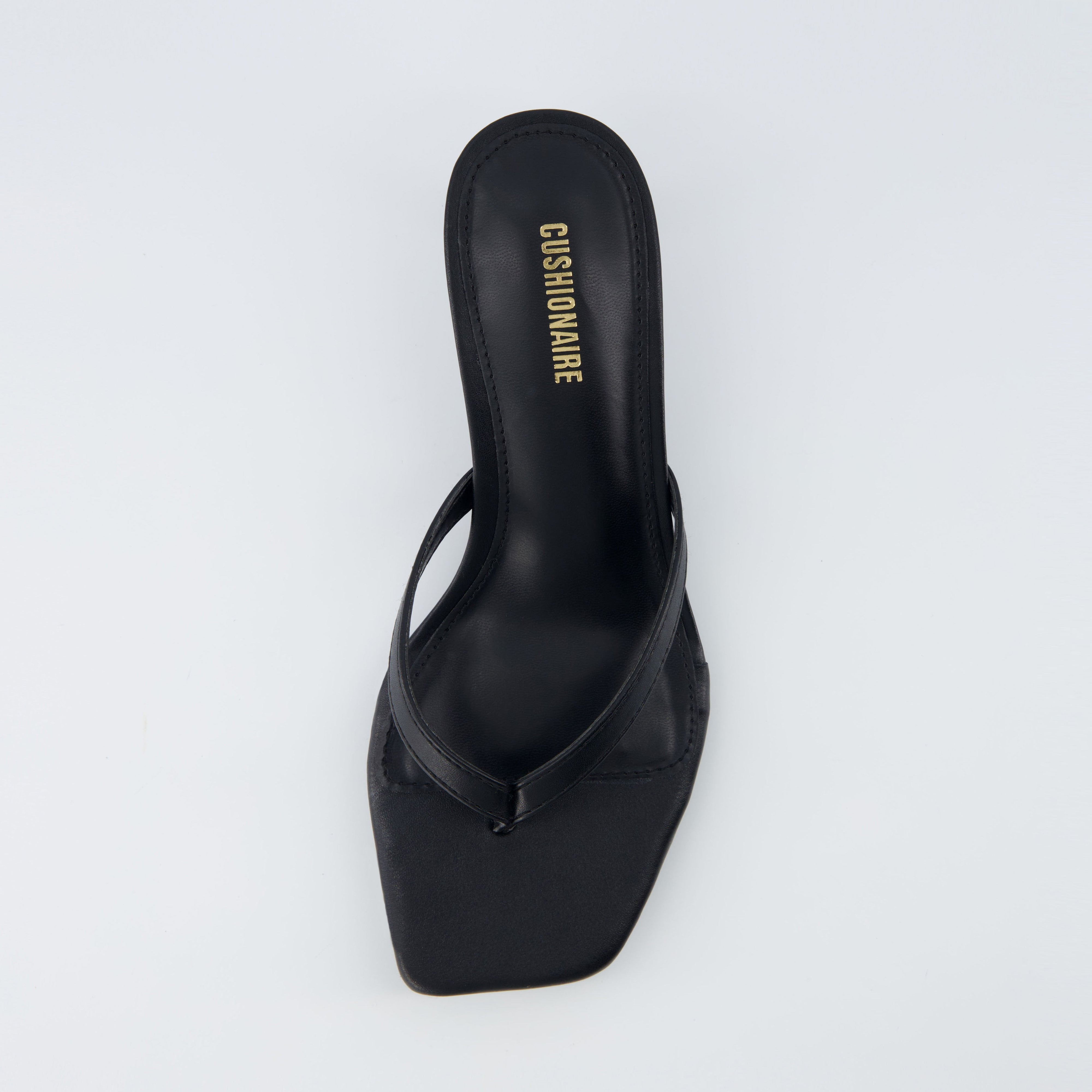 Miami Kitten Heel Sandals Black