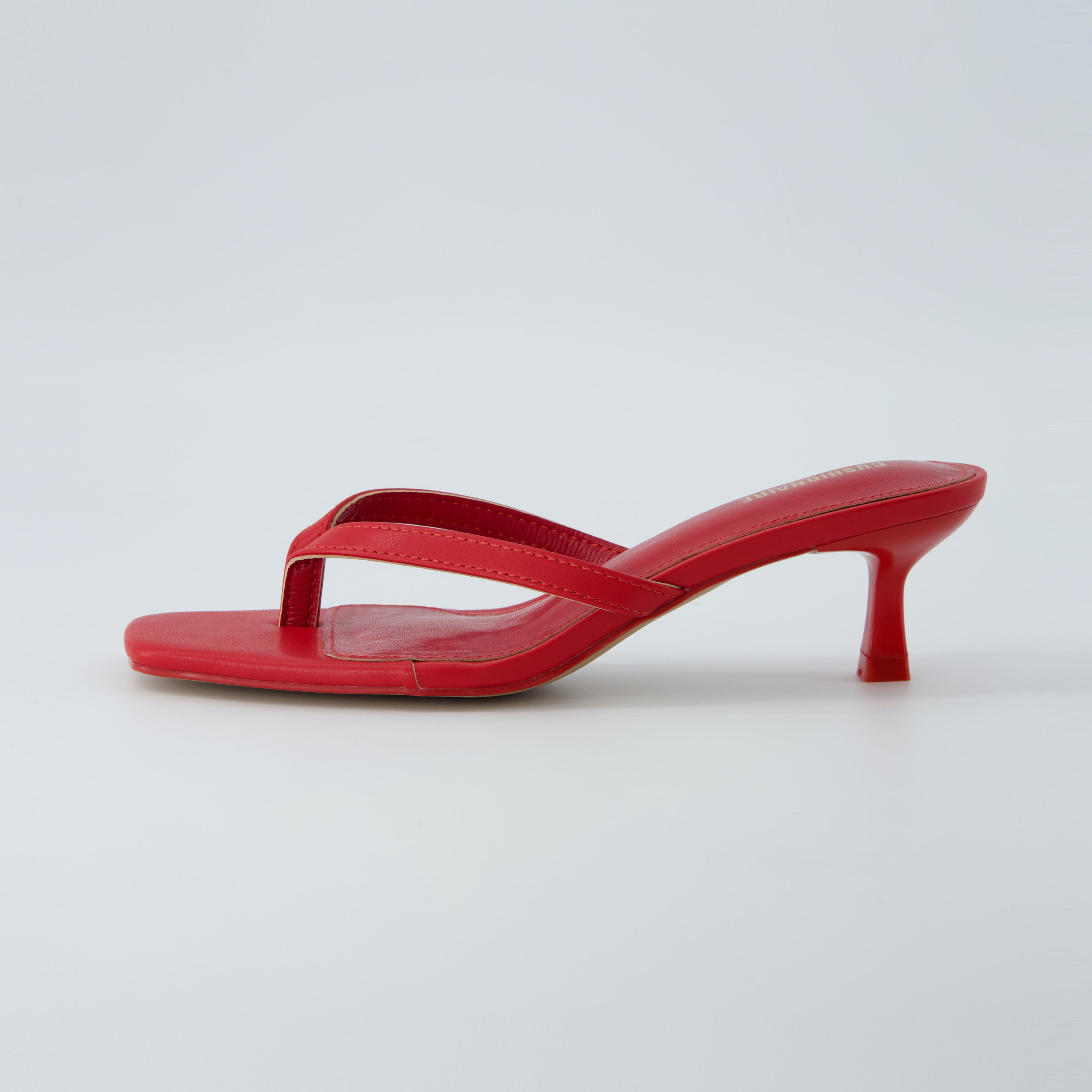 Miami Kitten Heel Sandals Gold