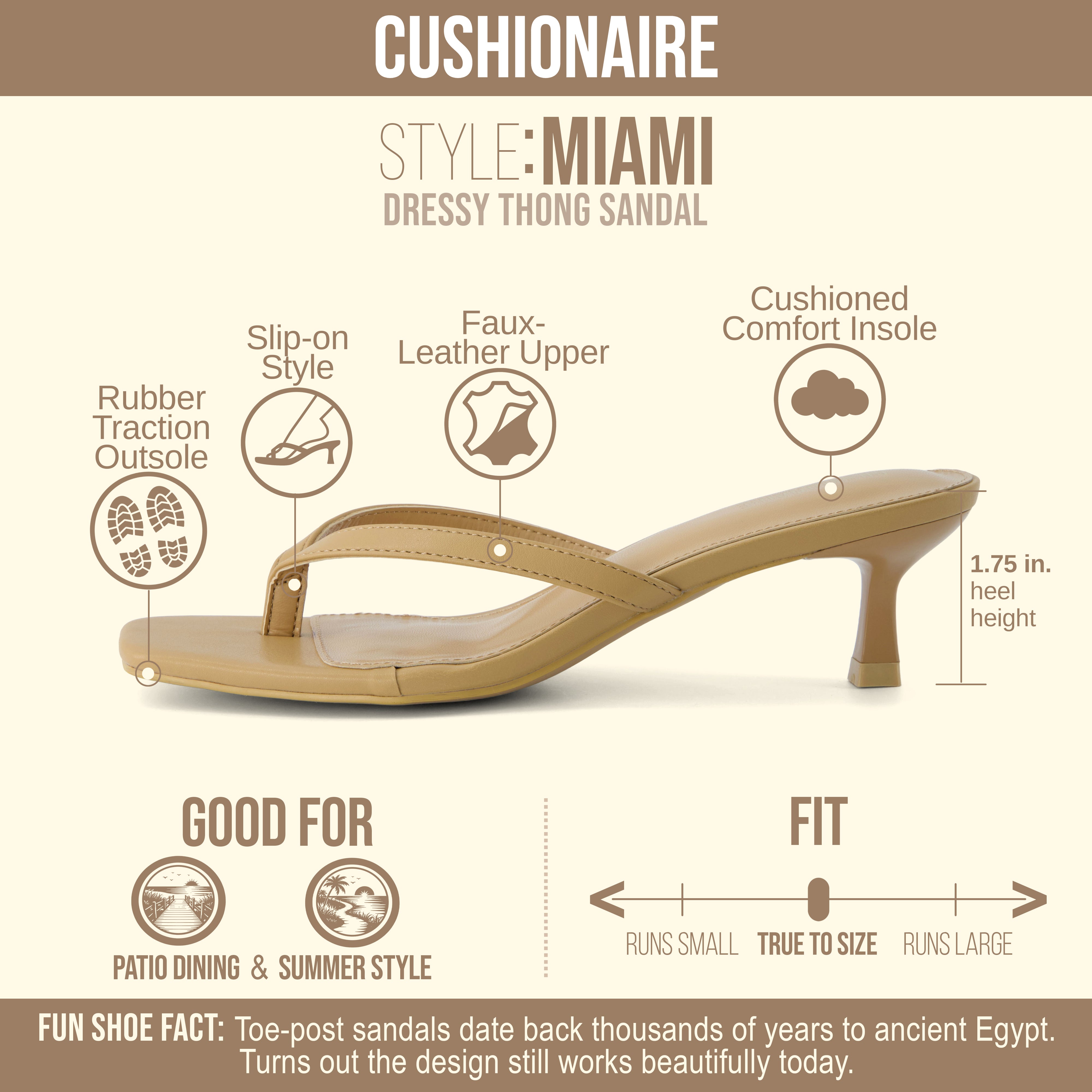 Miami Kitten Heel Sandals Gold