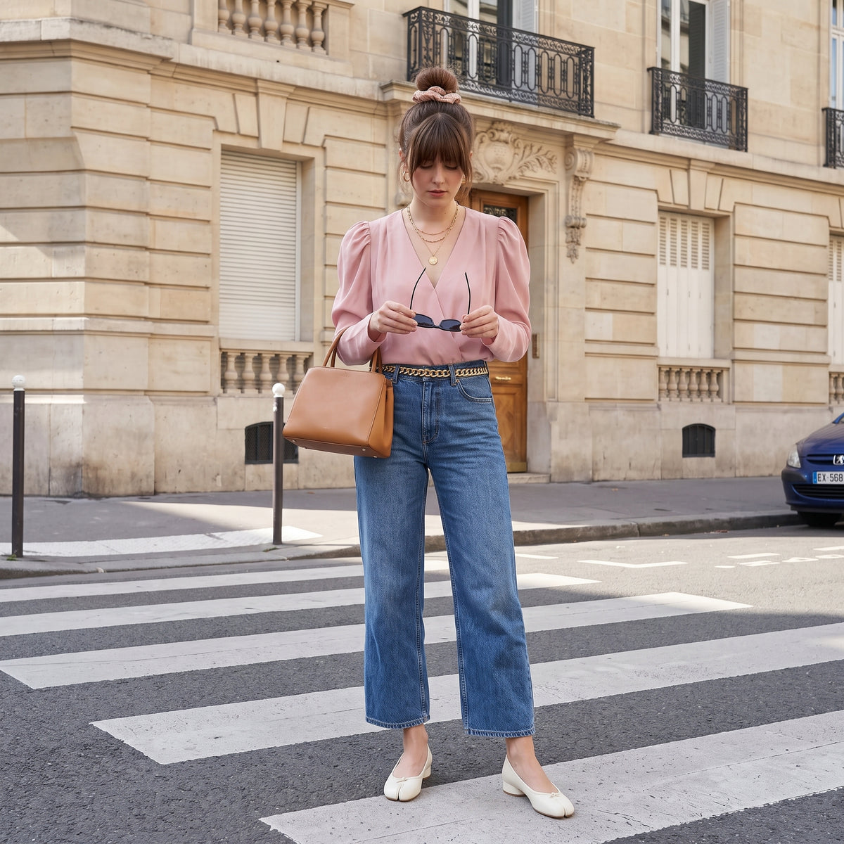 Mikko Split Toe Ballet Flats