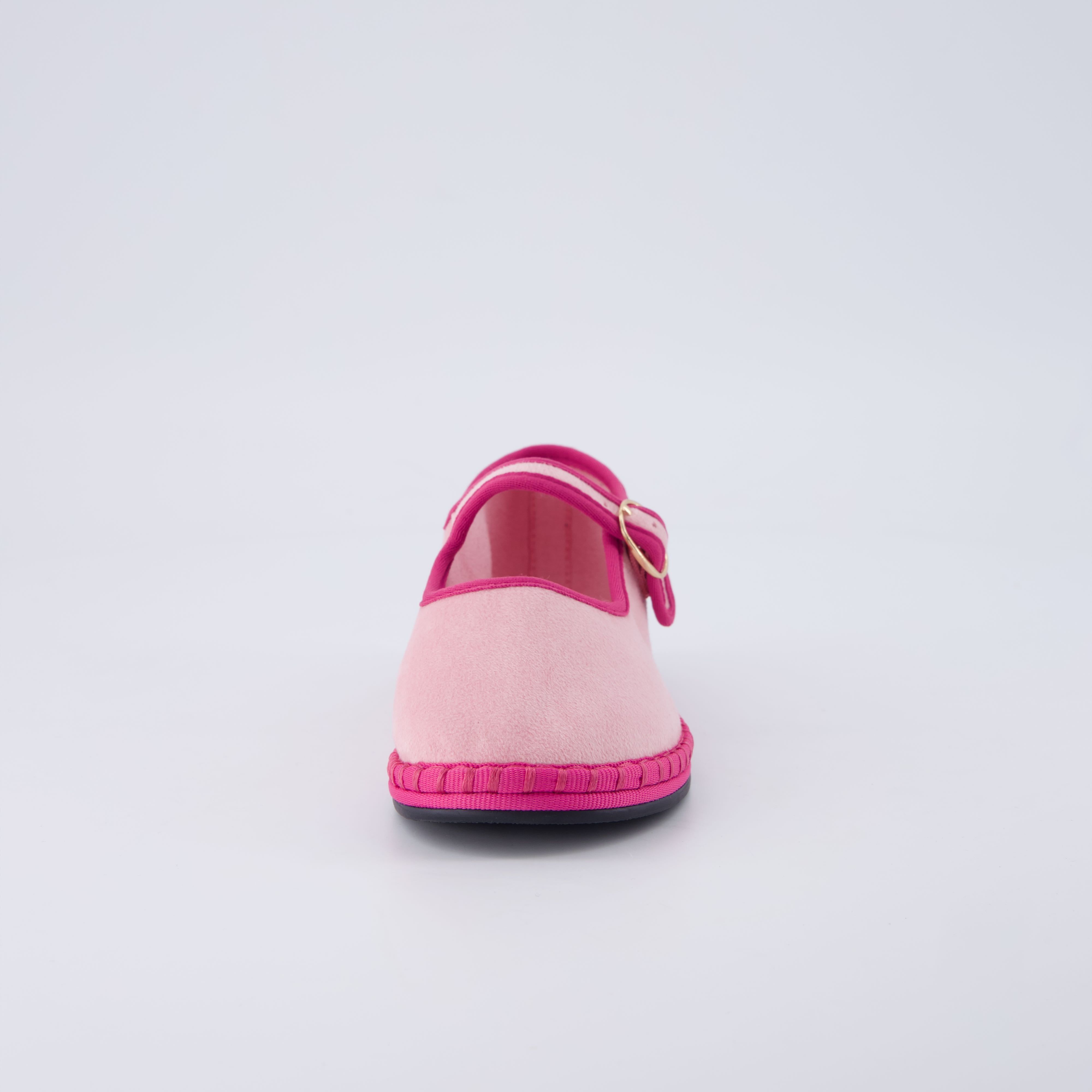 Missy Kids Mary Jane Flats Pink Fuchsia Medium