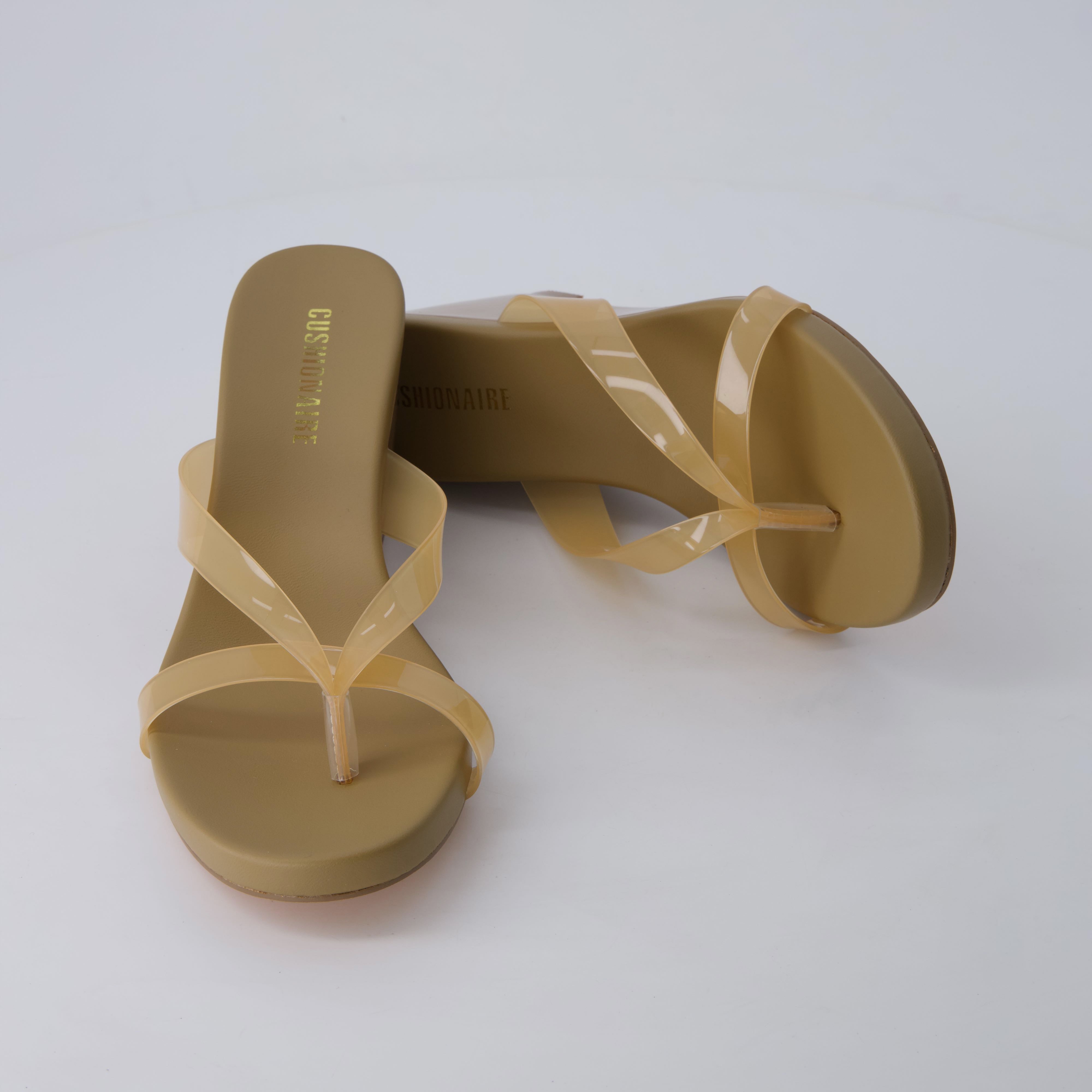 Mona Slip-On Lightweight Sandals Nude Medium