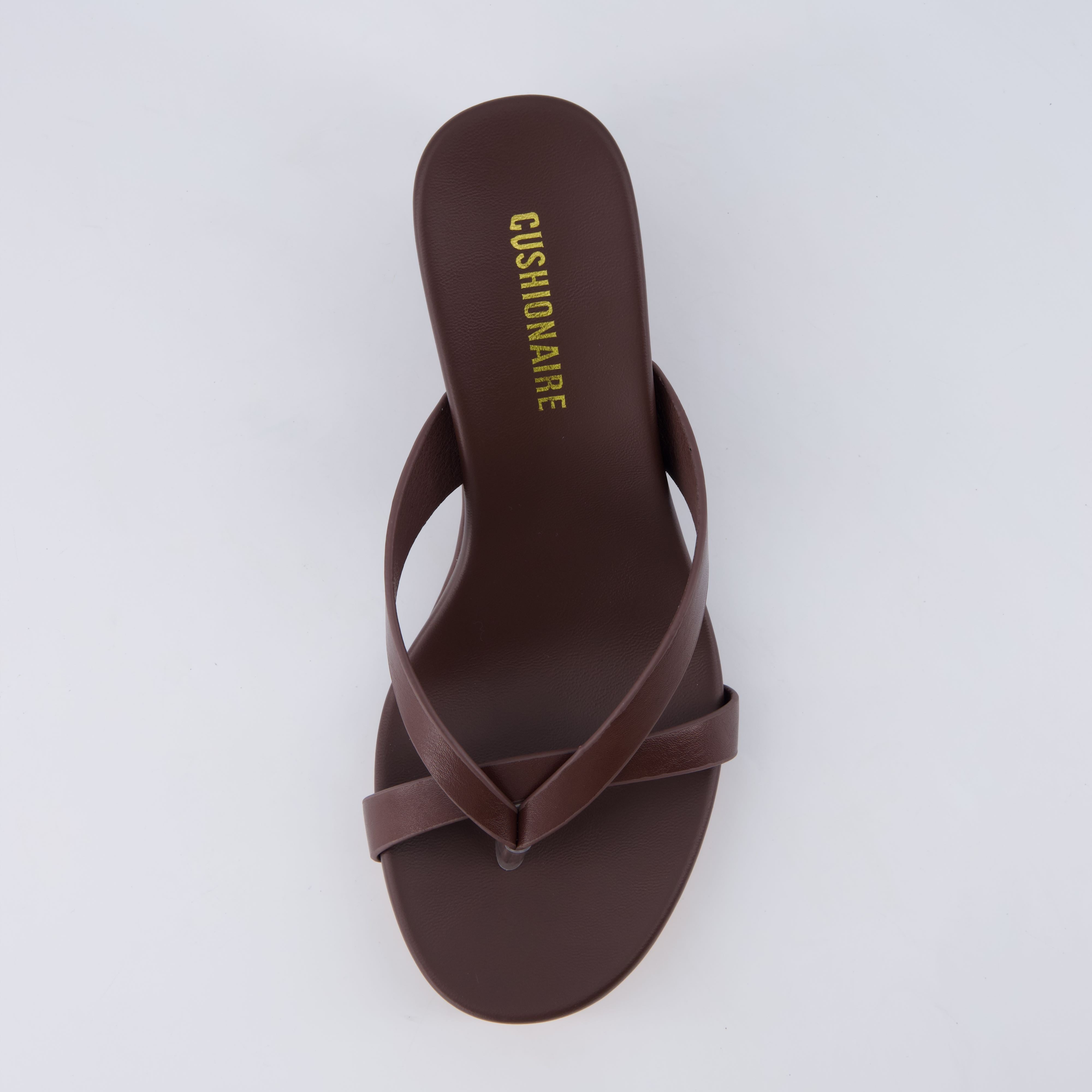 Mona Slip-On Lightweight Sandals Brown Medium