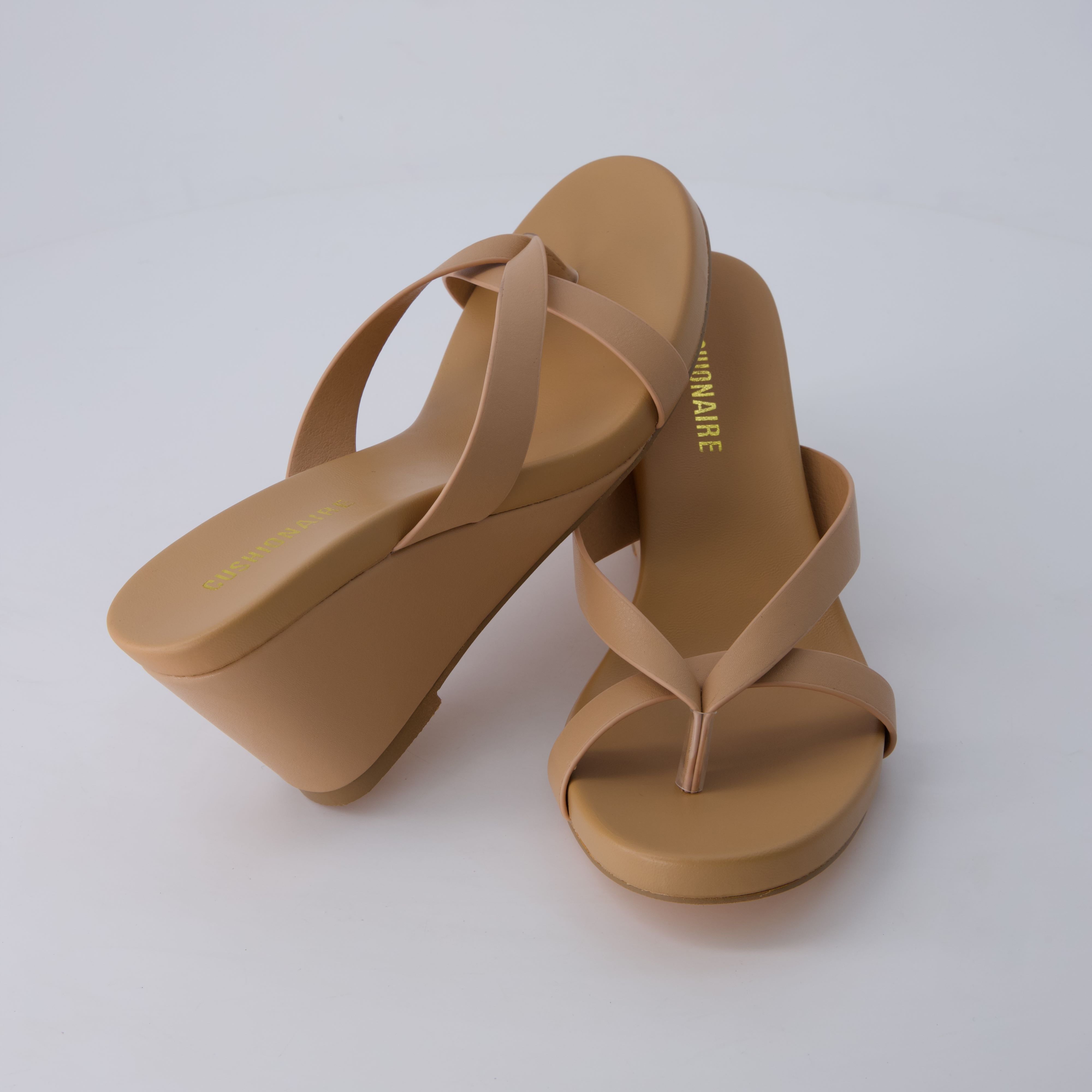 Mona Slip-On Lightweight Sandals Tan Medium